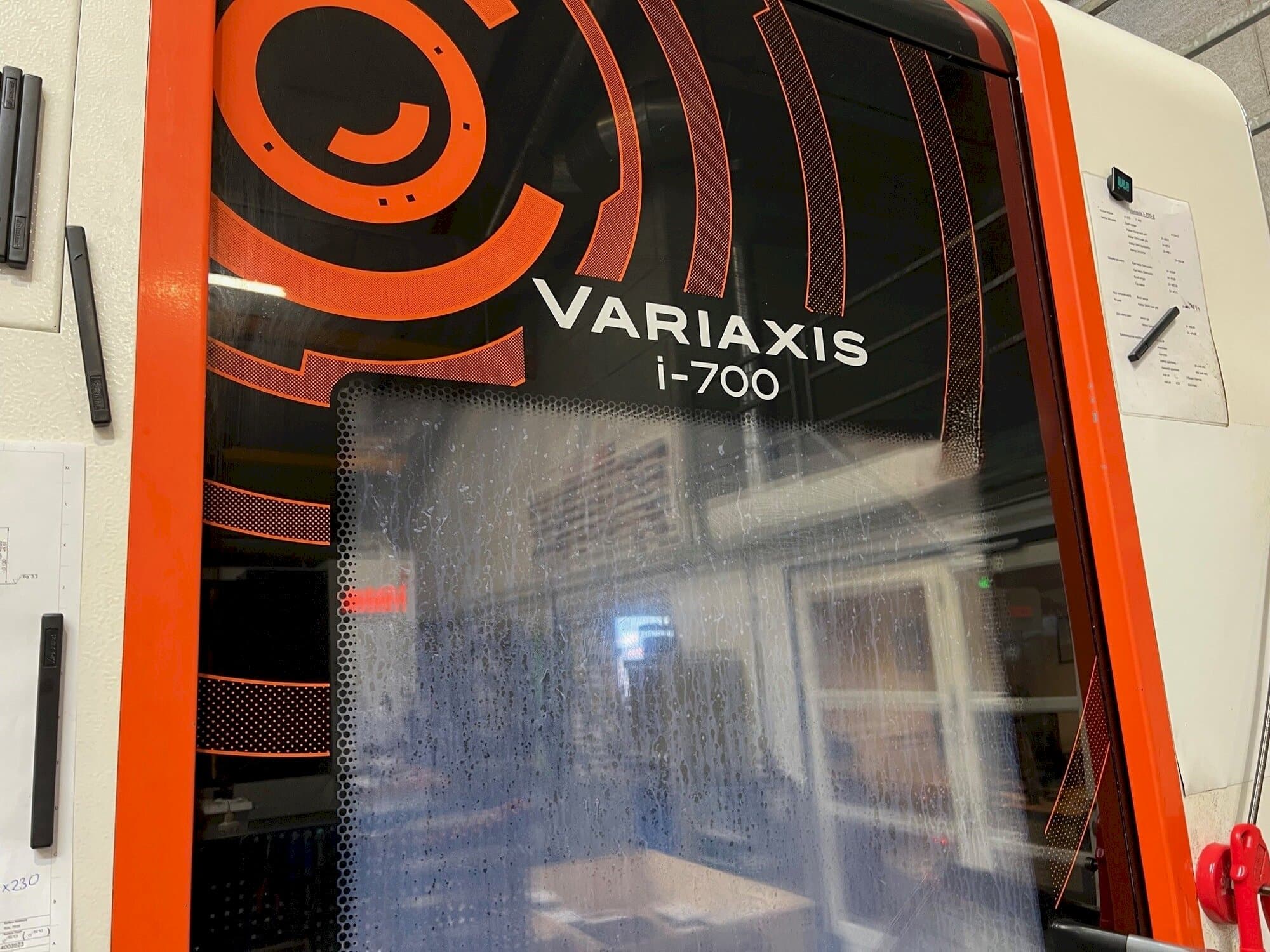 Front view of Mazak Variaxis i-700  machine