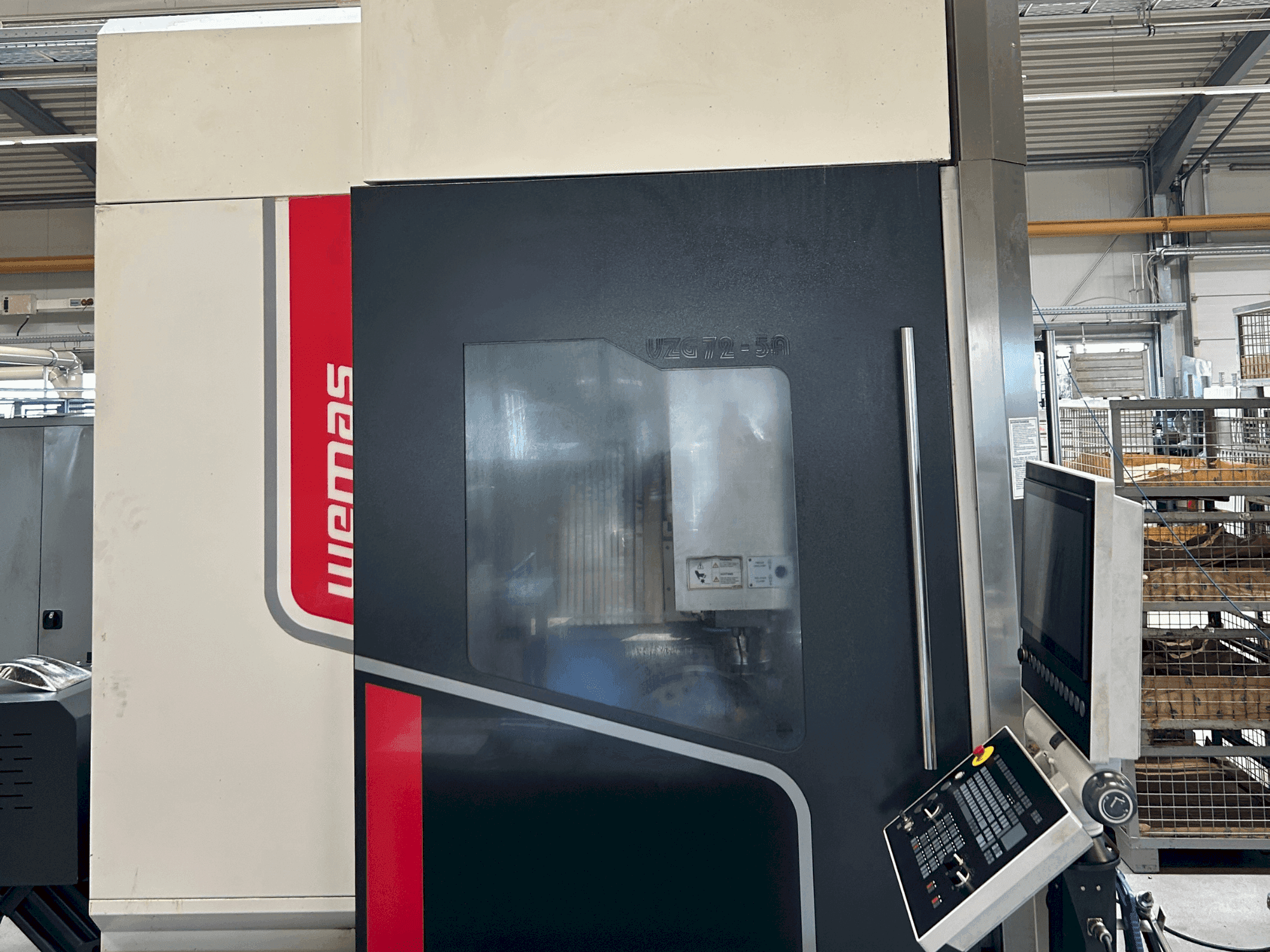 Front view of WEMAS VZG 72-5A  machine