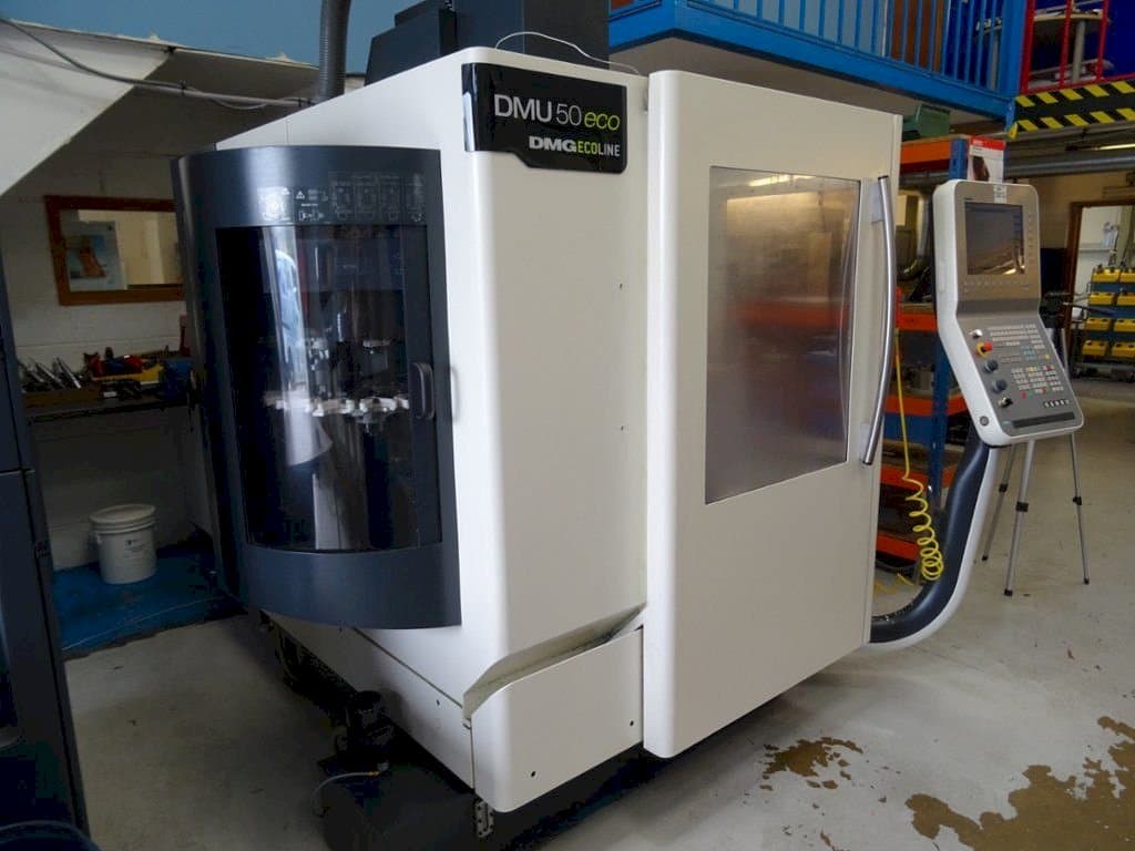 Front view of DECKEL MAHO DMU 50Eco  machine