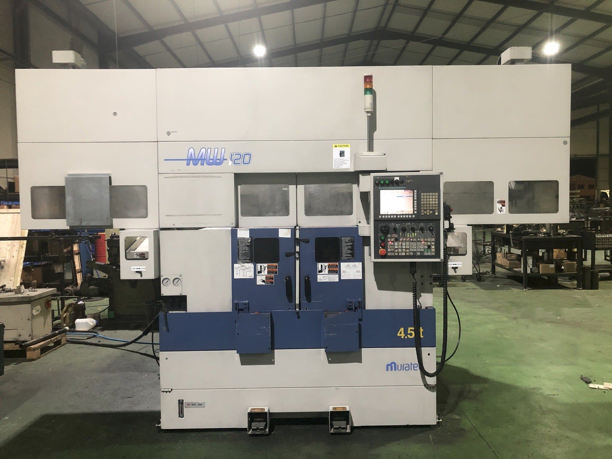 Front view of Muratec MW 120 GT  machine