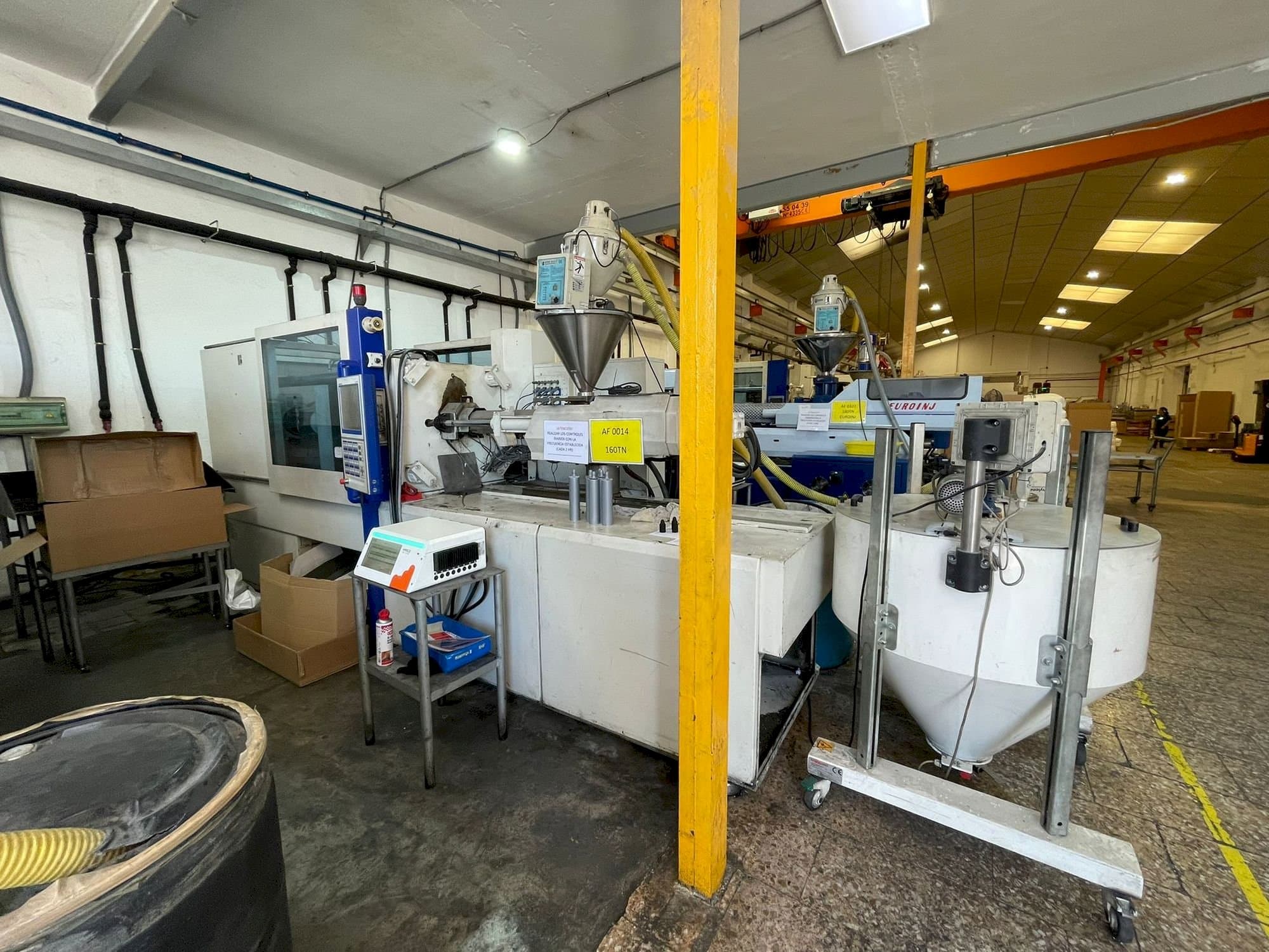 Front view of Battenfeld HM 160/525 E  machine