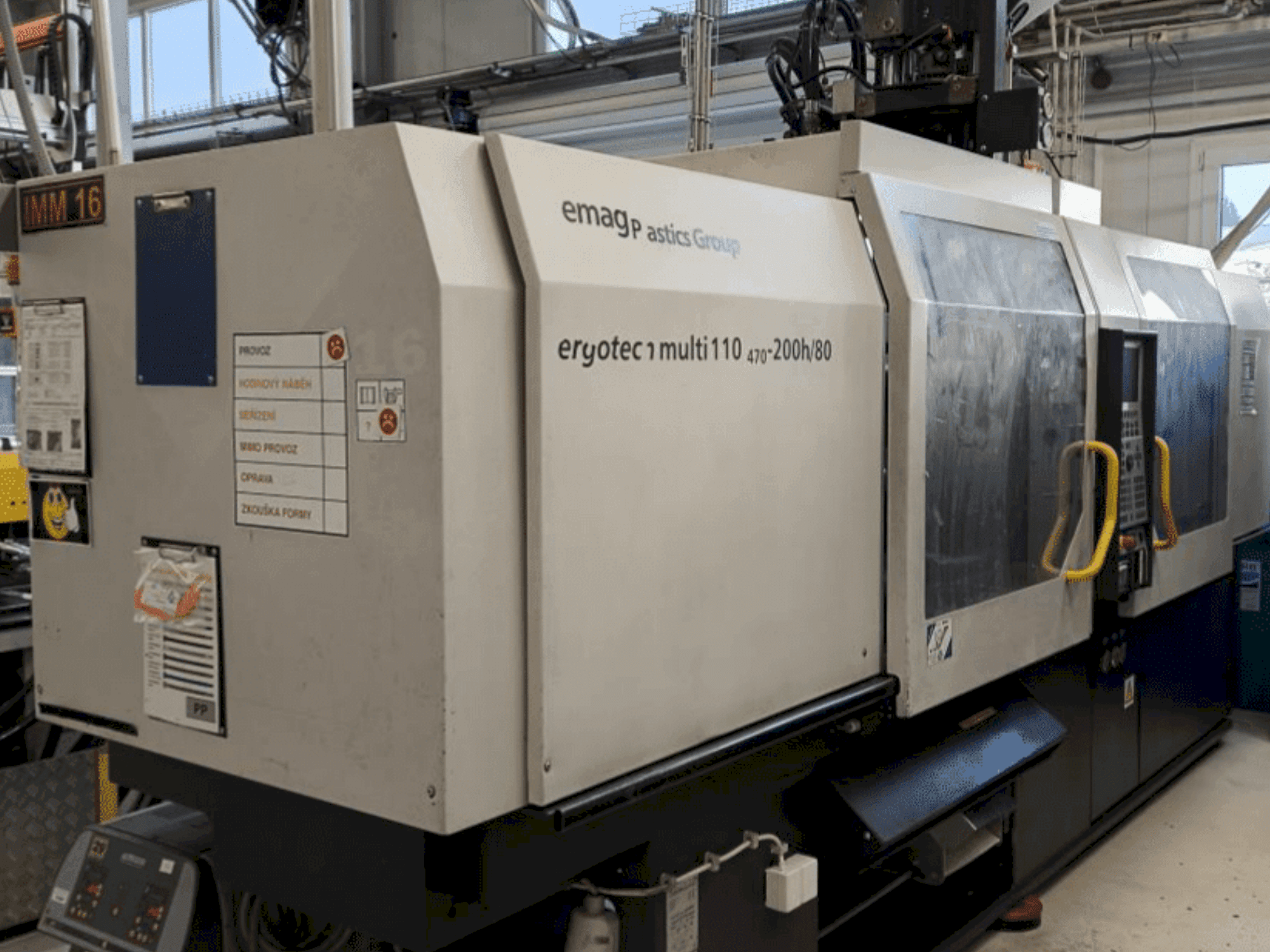 Front view of DEMAG ERGOtech multi 110-470  machine