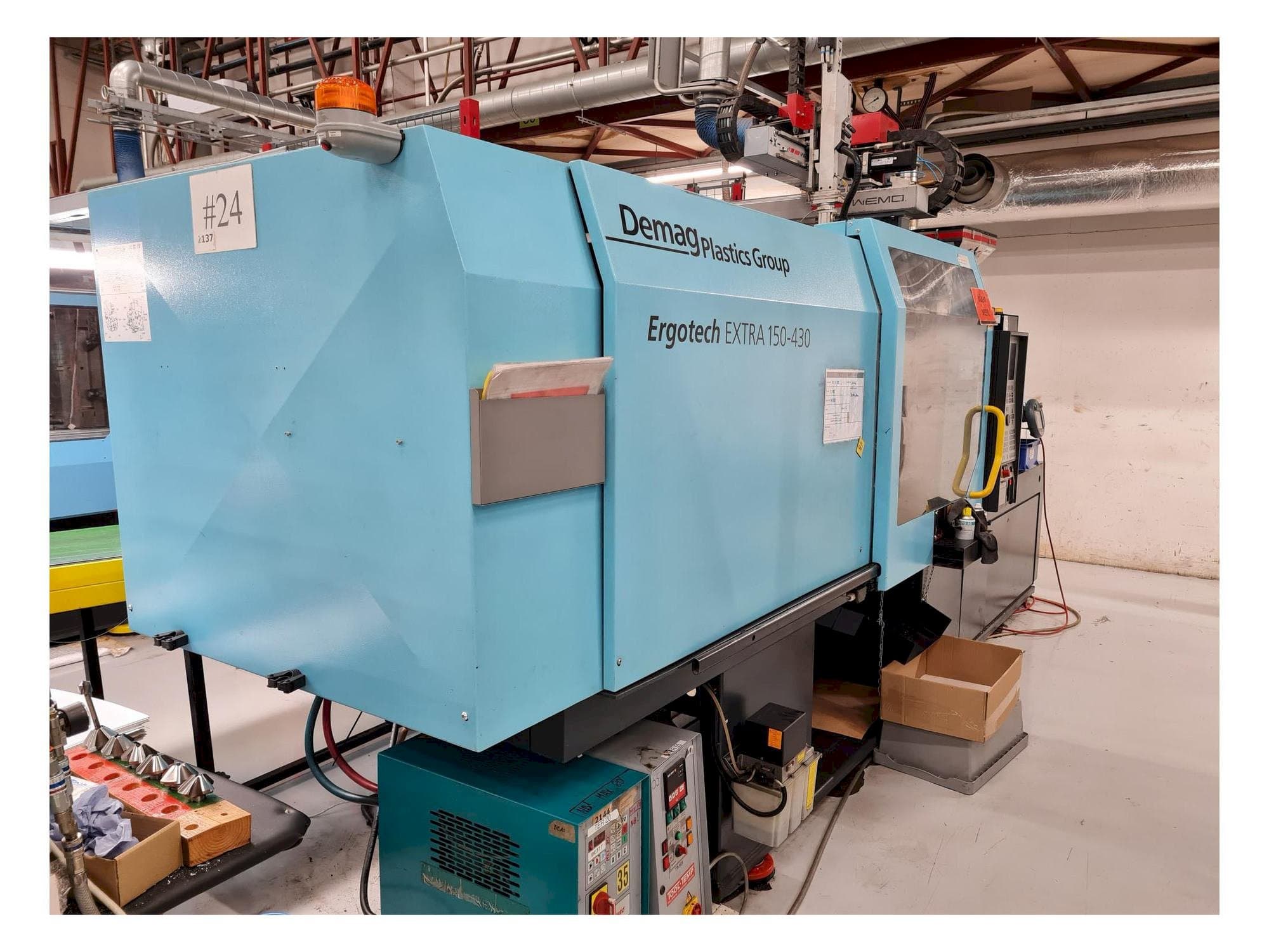 Front view of DEMAG Ergotech EXTRA 150-430  machine