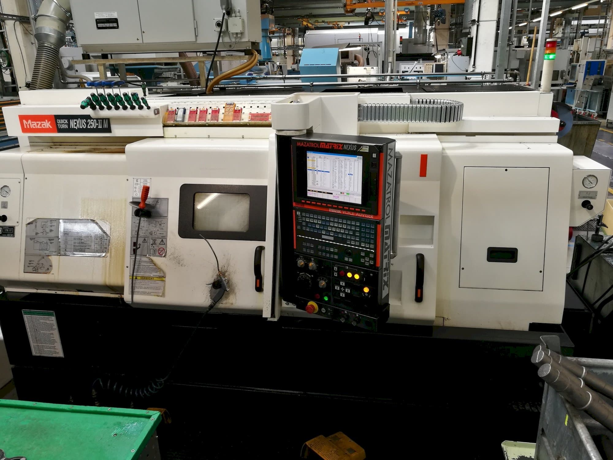 Front view of Mazak Quickturn Nexus 250-II M  machine
