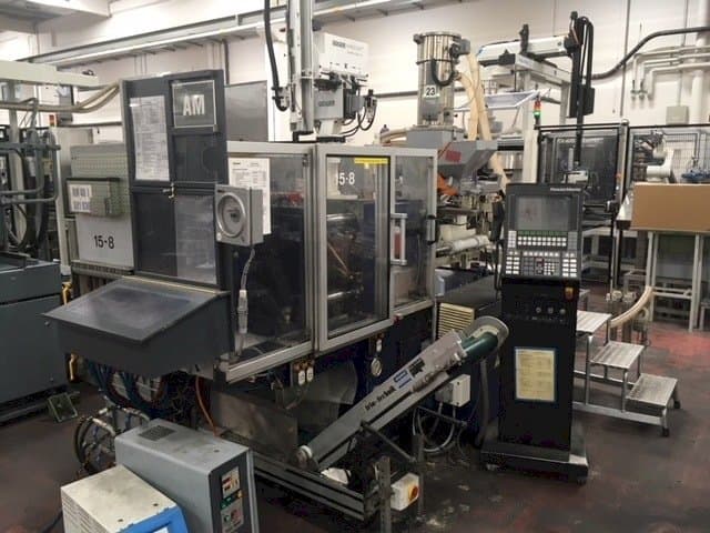 Front view of Krauss Maffei 40-135 C2  machine