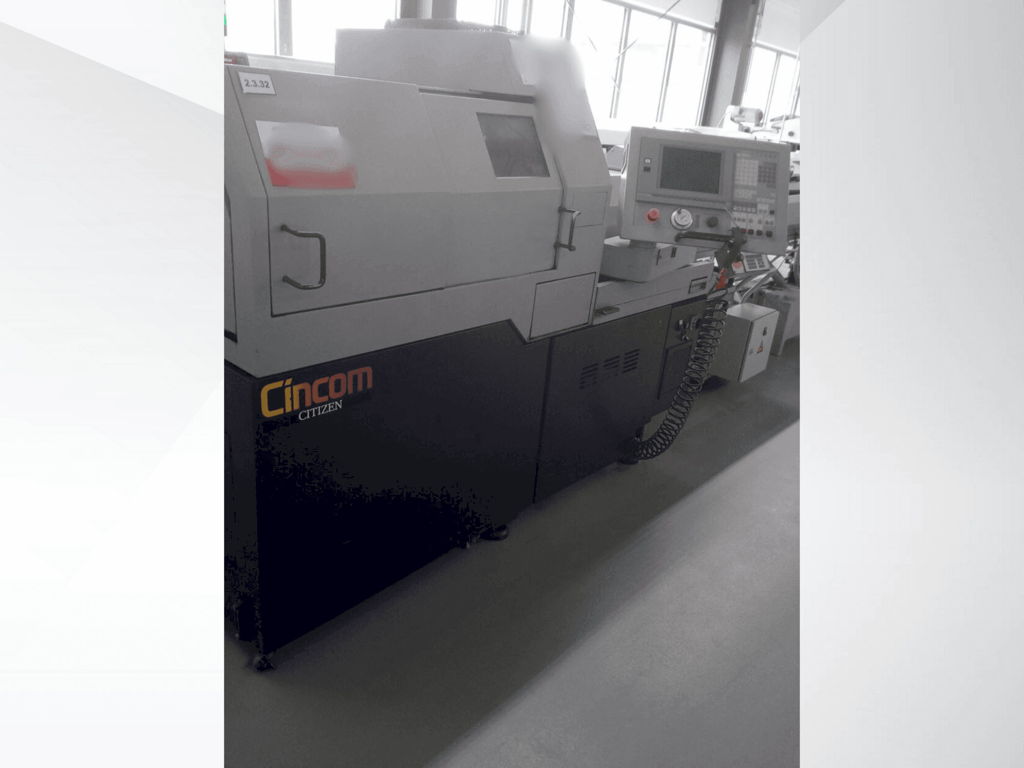 Front view of Citizen L5-20  machine