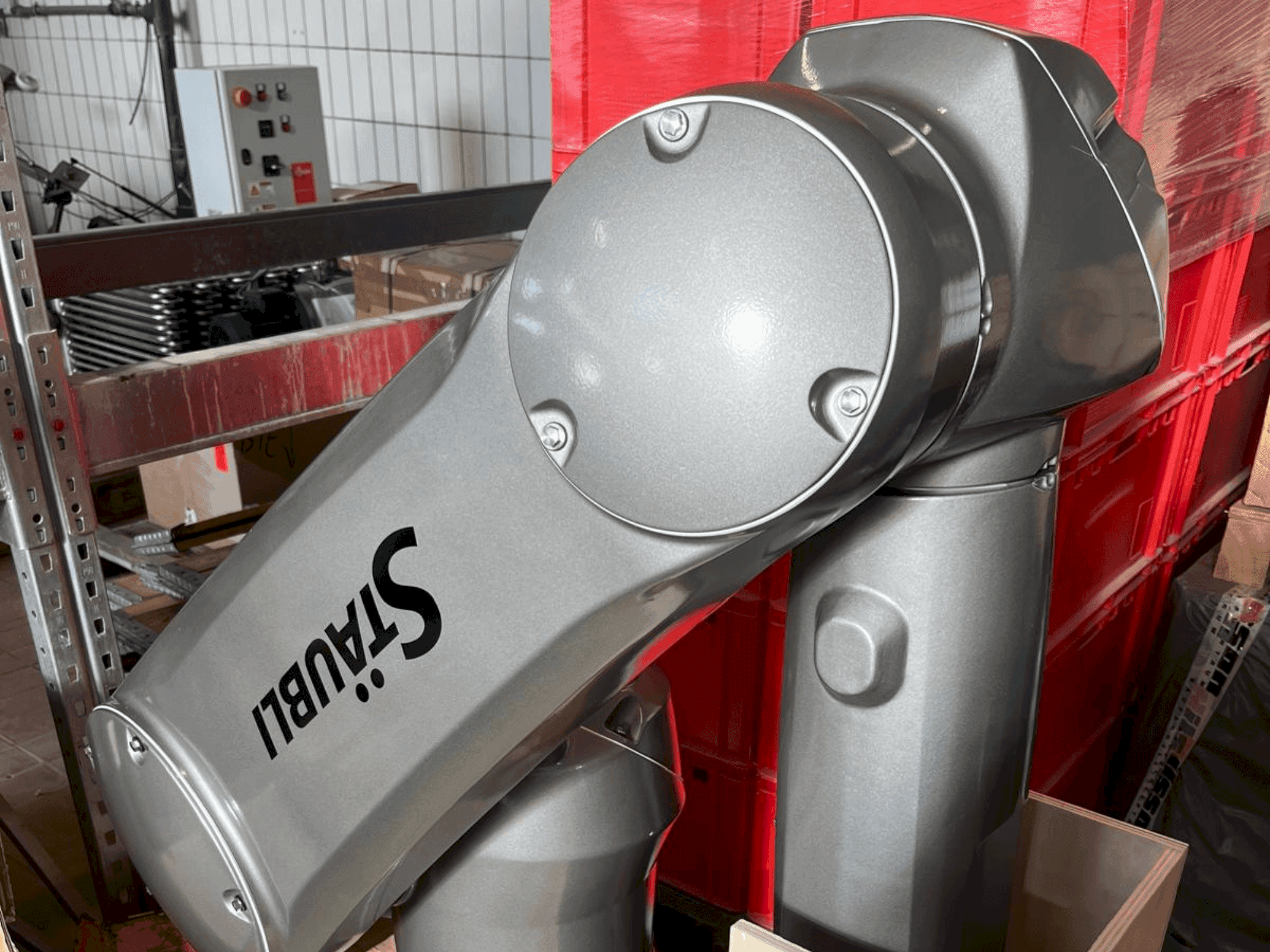 Front view of STAUBLI TX2-160 LHE  machine