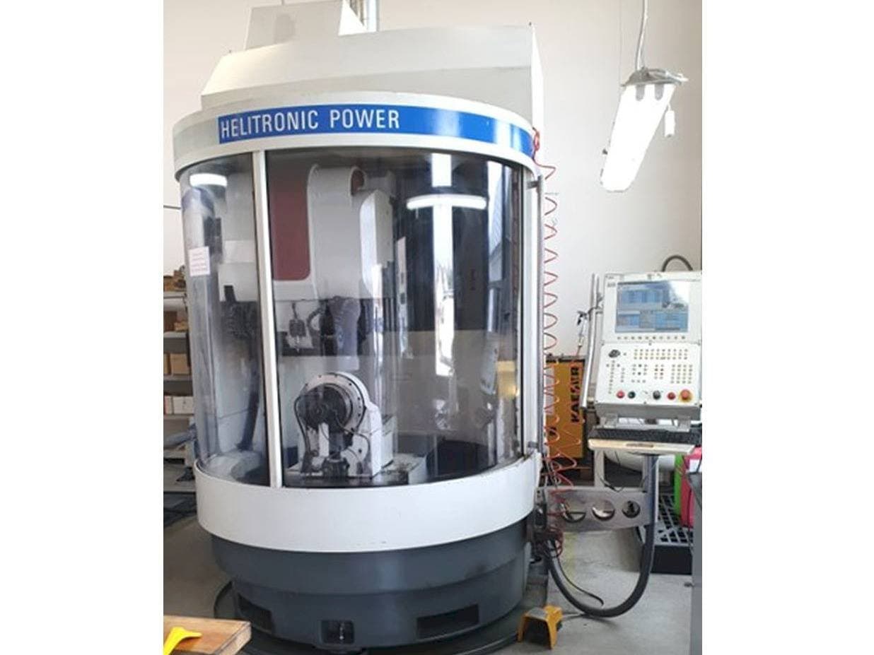 Front view of Walter Helitronic Power  machine