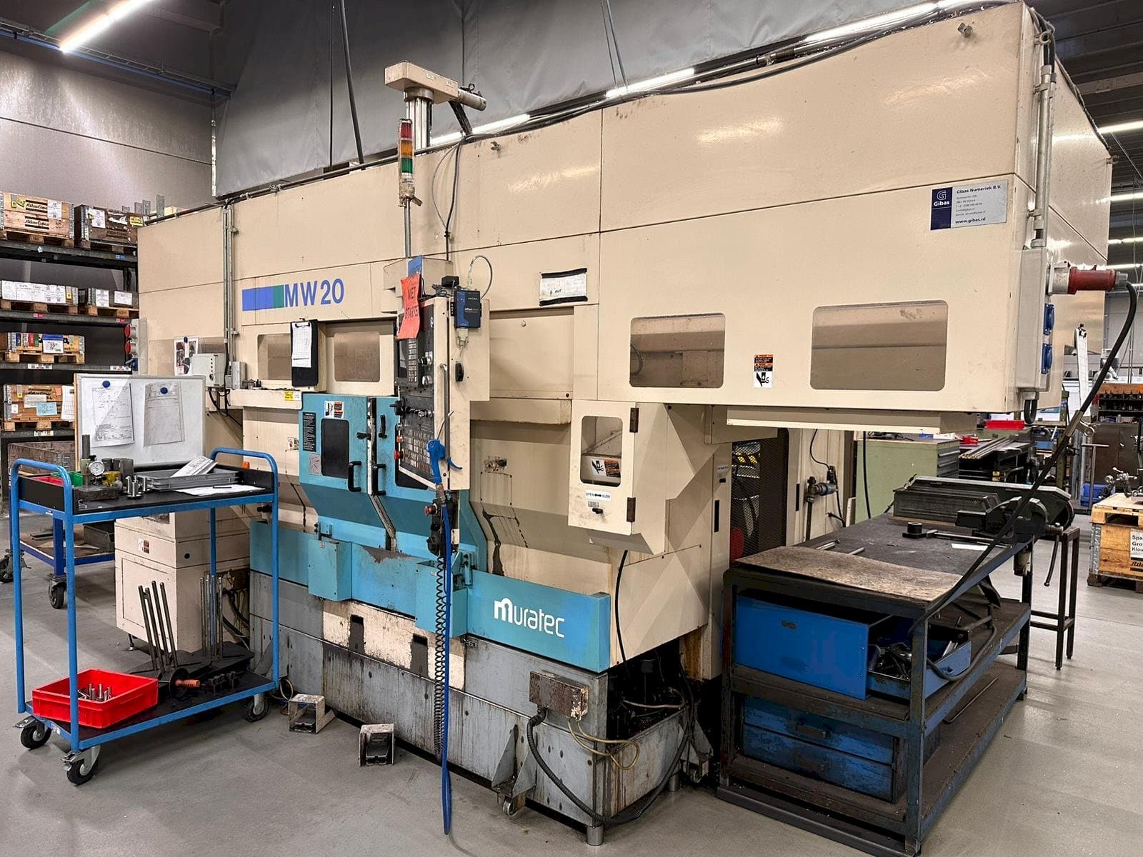 Front view of Muratec MW20  machine