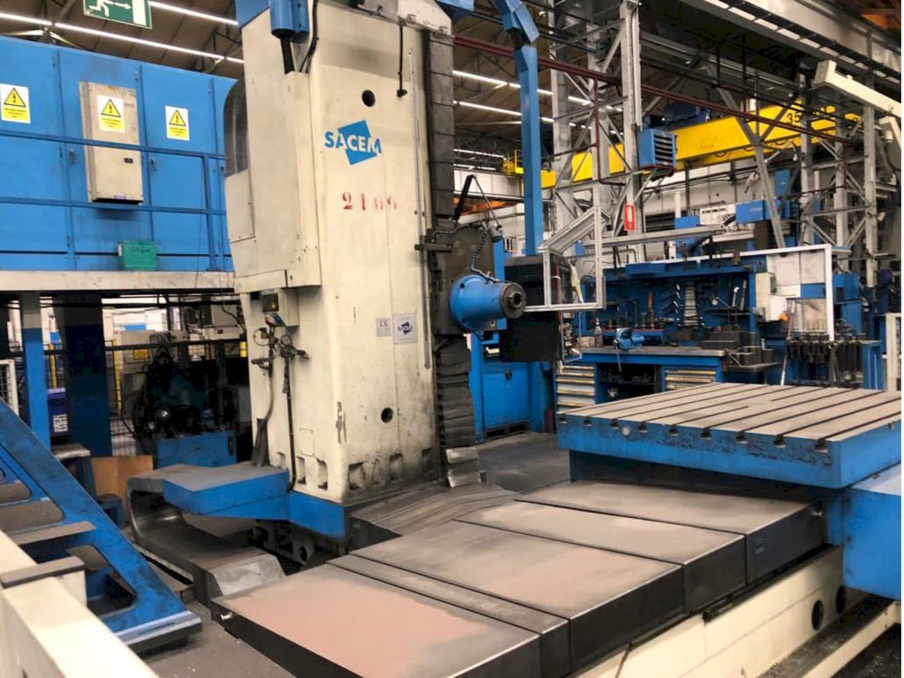 Front view of Sacem									 MSMG - XC/110-C/N  machine