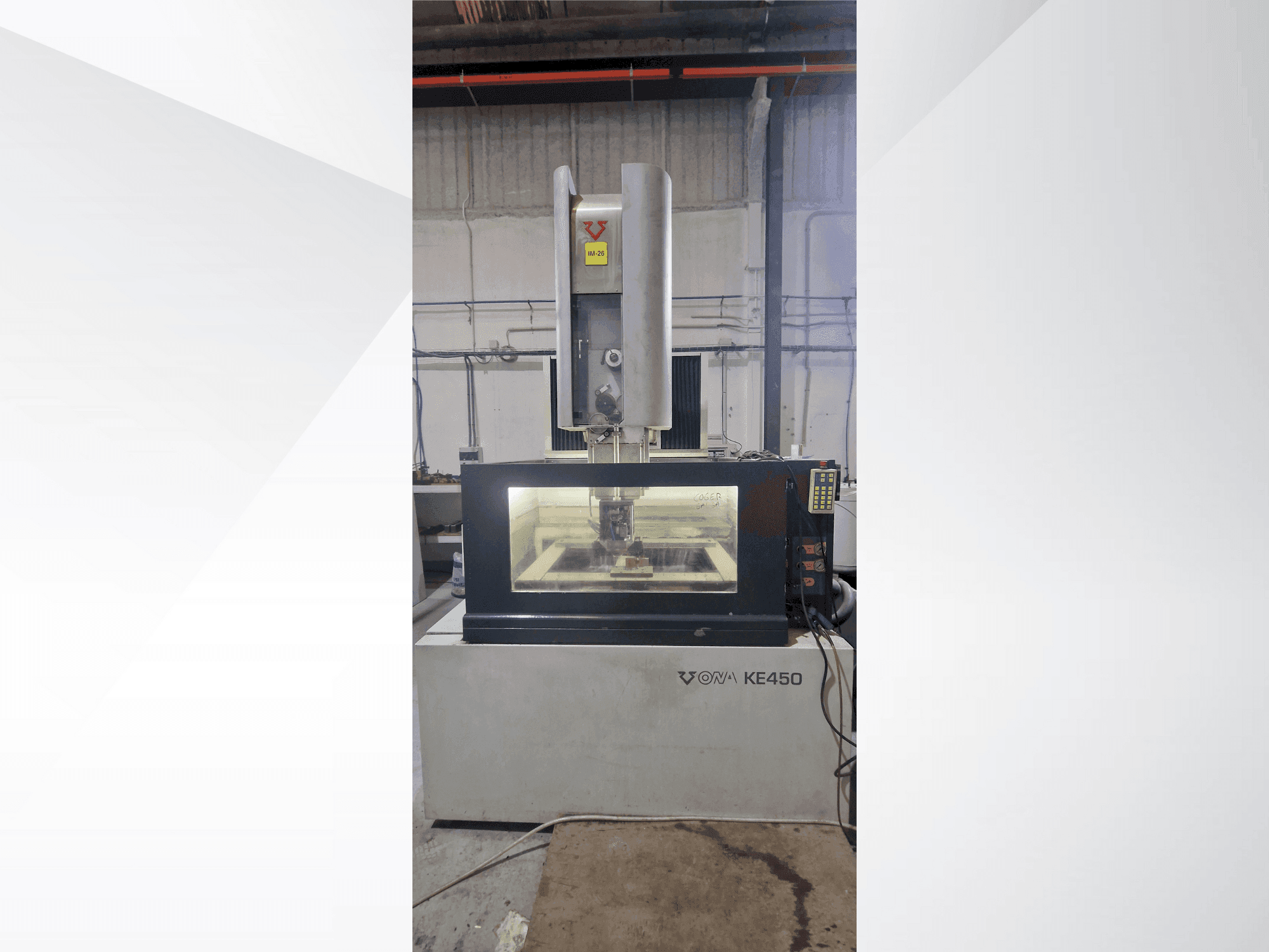 Front view of ONA KE 450  machine