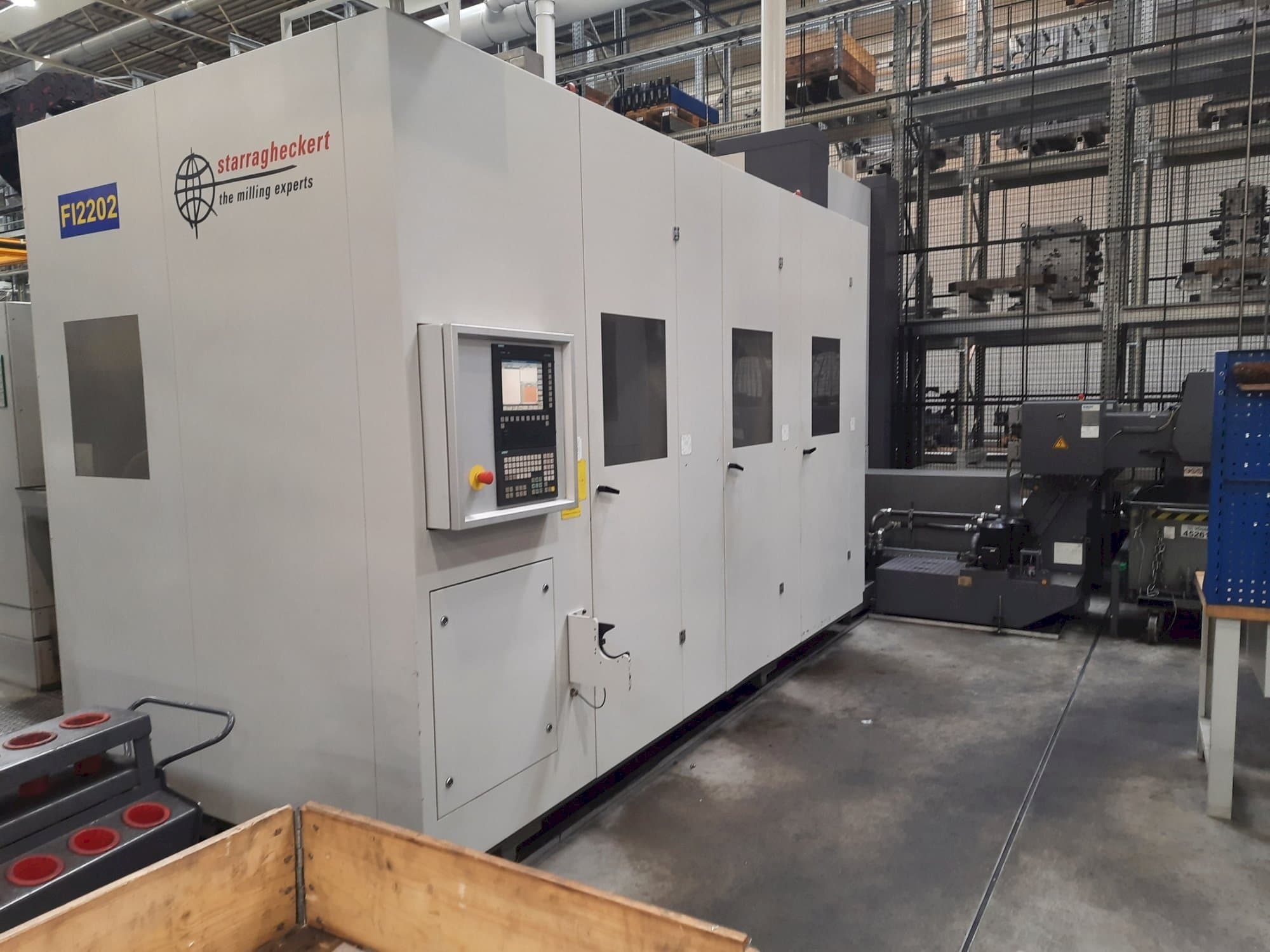 Front view of Heckert HEC 1000  machine