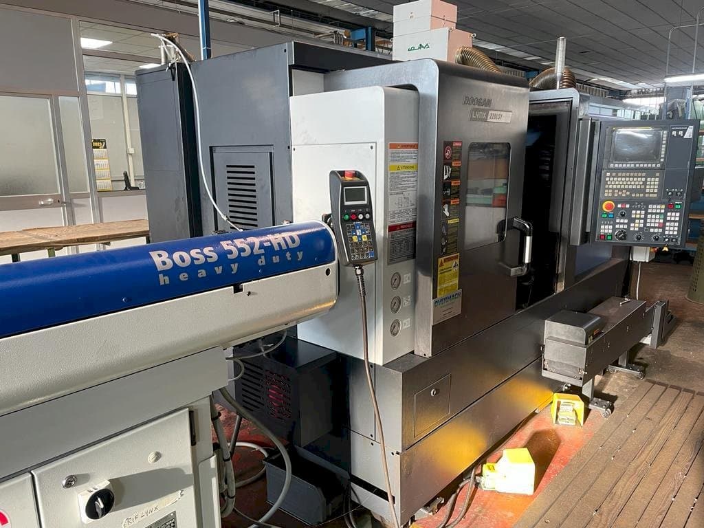 Front view of Doosan LYNX 220LSY  machine