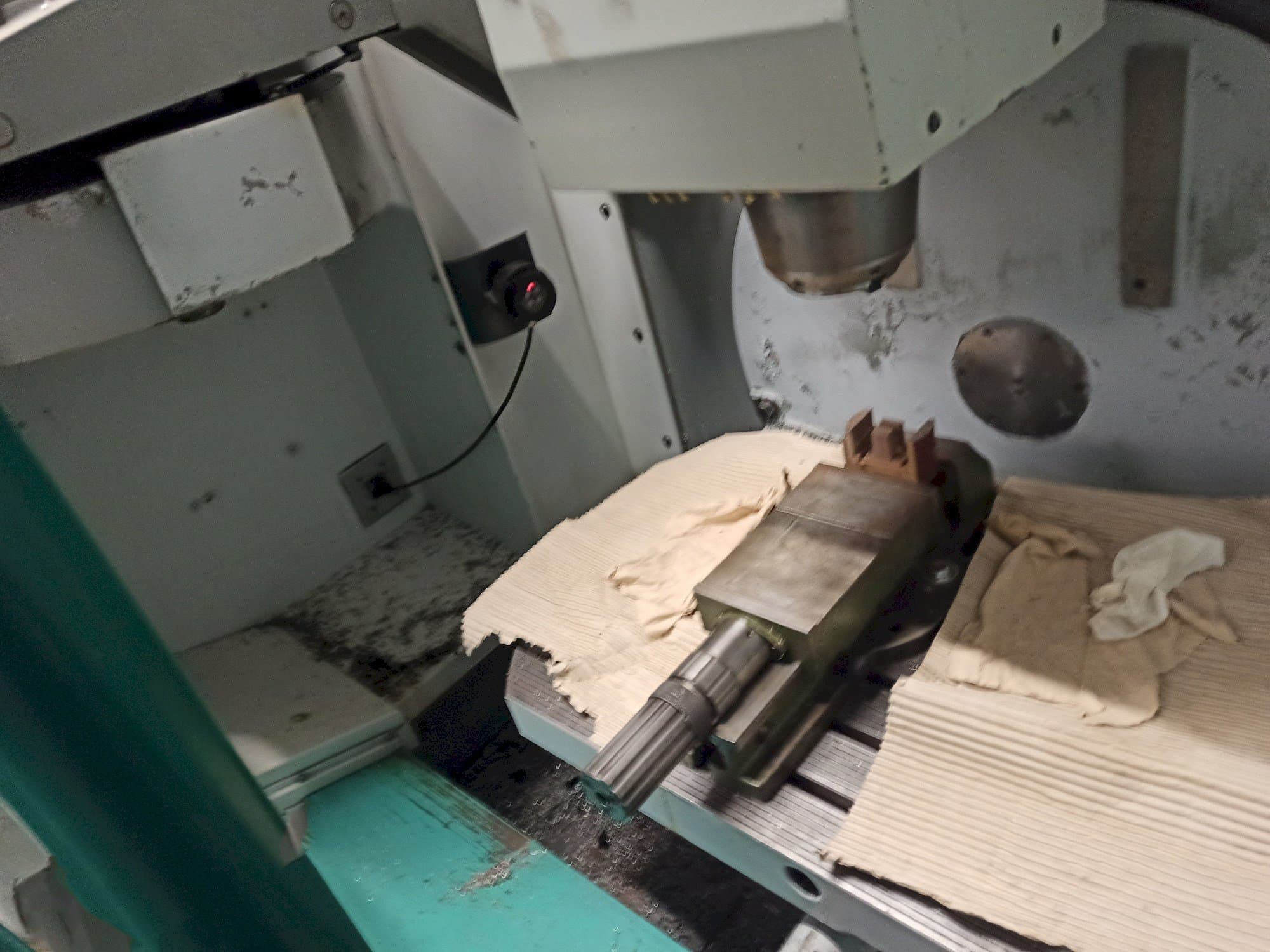 Working room of DECKEL MAHO DMU 50 T  machine