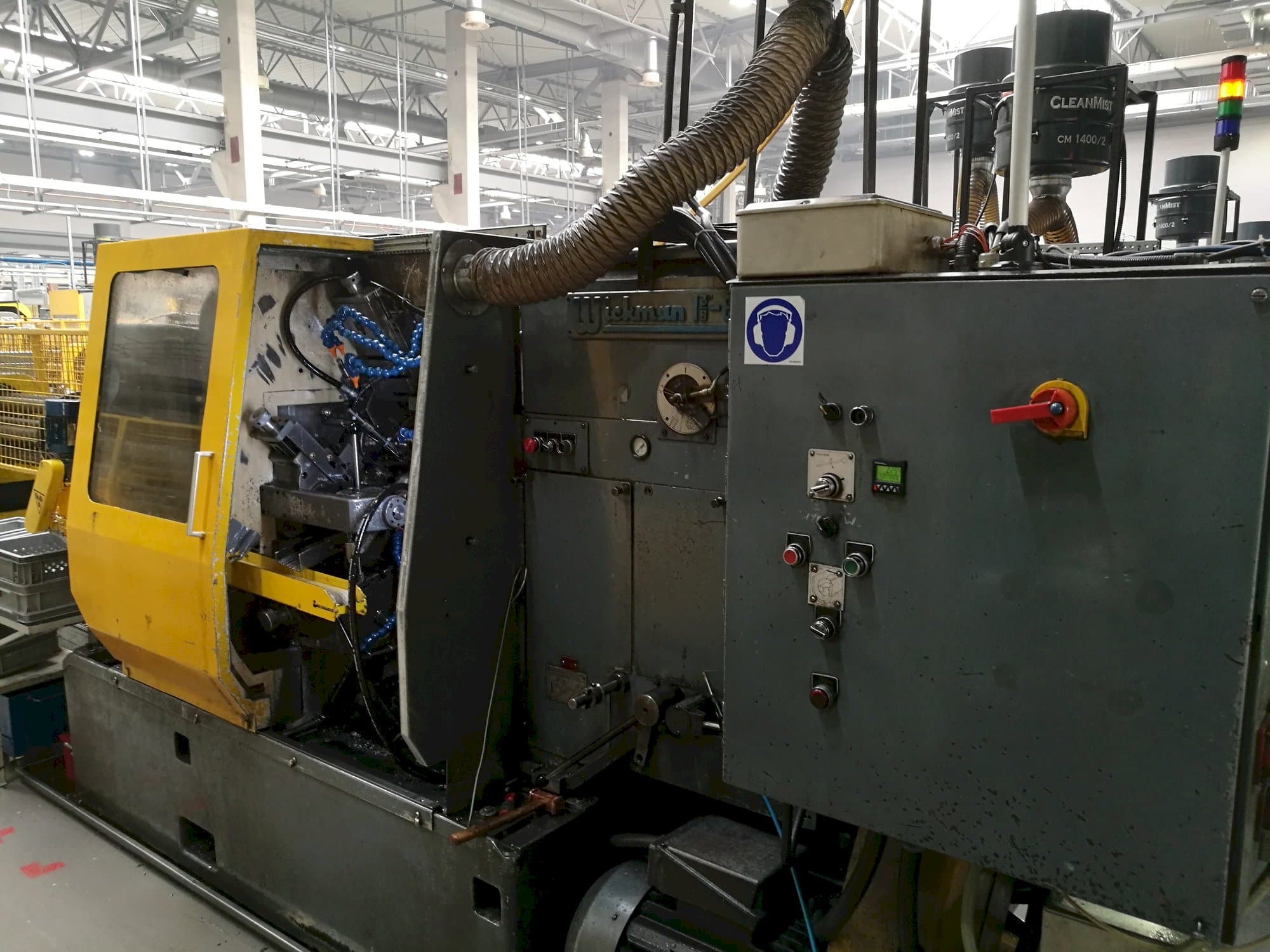 Front view of Wickman 1  3/8"-6  machine