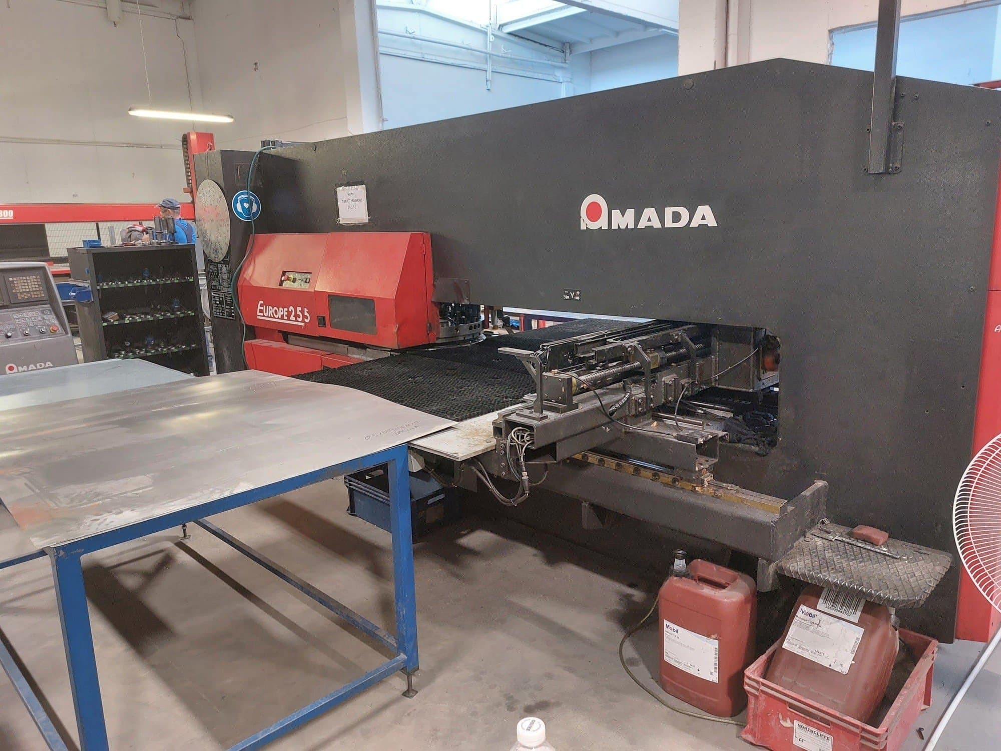 Front view of AMADA Europe 255  machine
