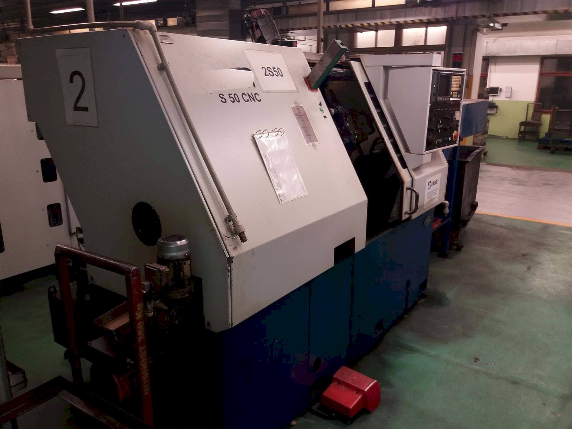 Front view of ZPS S-50 CNC  machine
