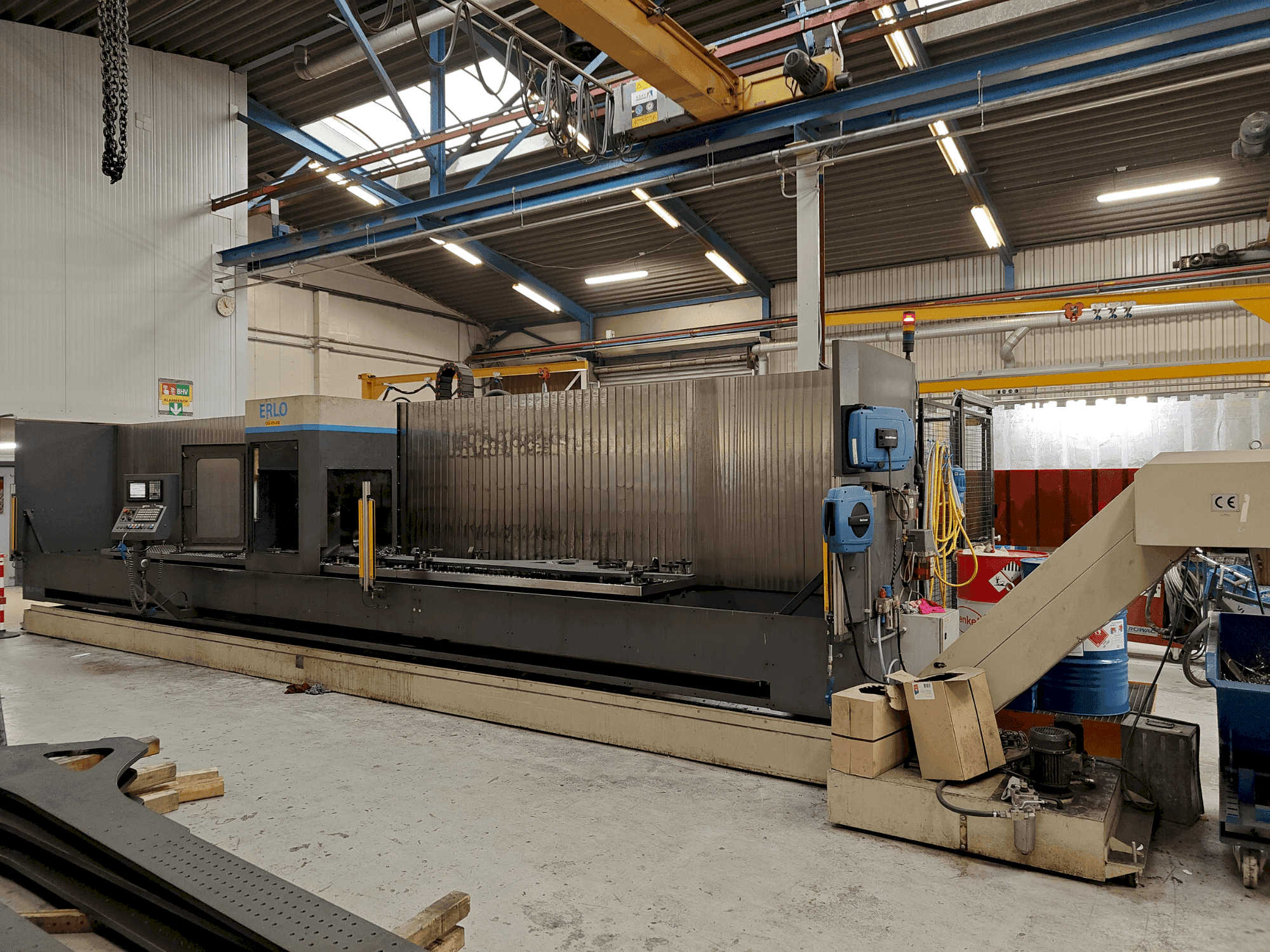 Front view of Erlo TH-40  machine