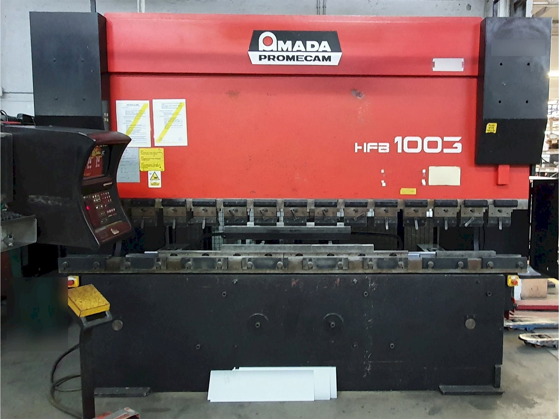 Front view of AMADA HFB 100.3  machine