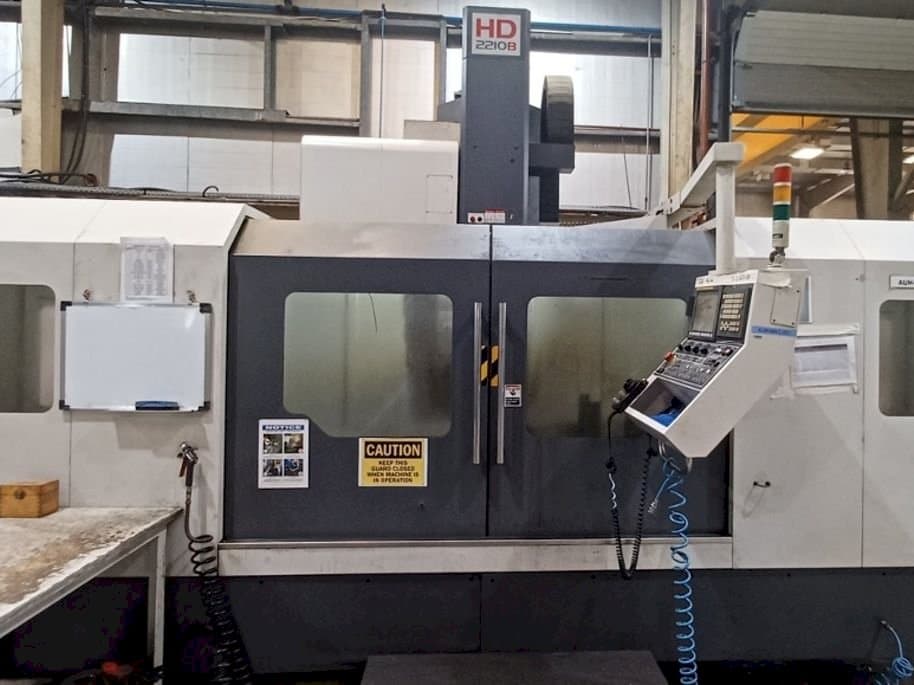 Front view of Dugard									 HD 2210B  machine