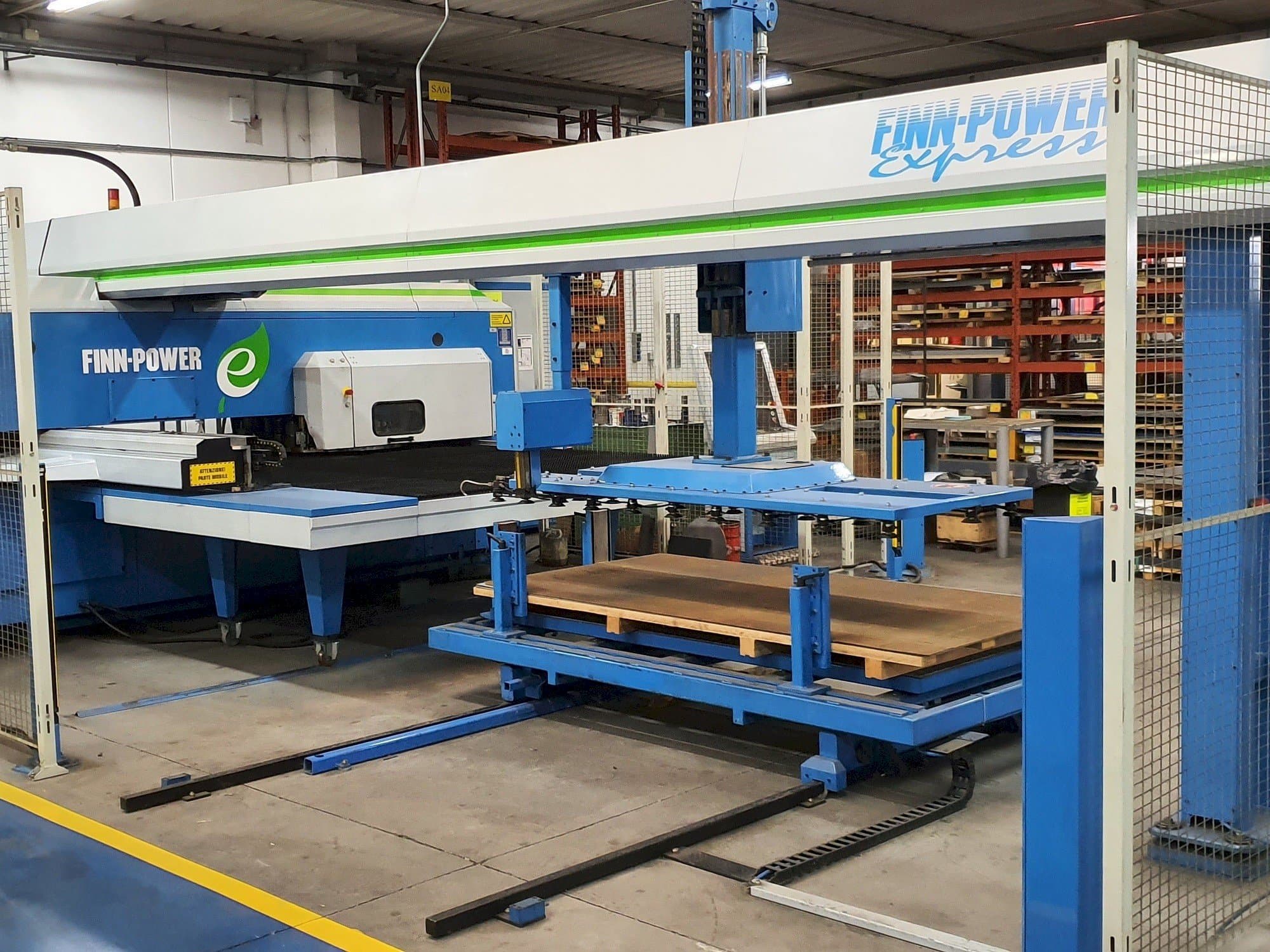 Front view of Finn-Power E5 U  machine