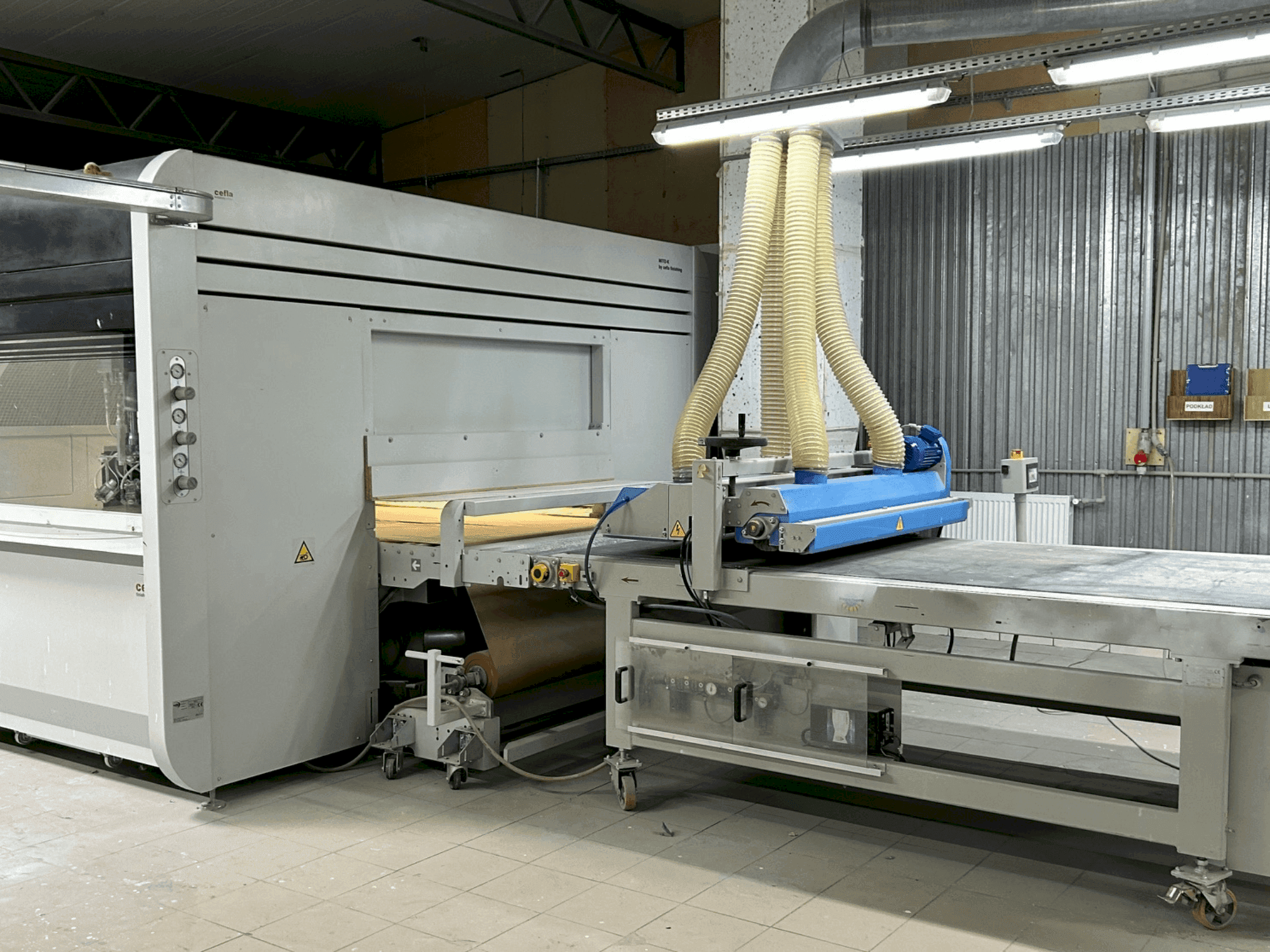 Front view of CEFLA MITO K  machine