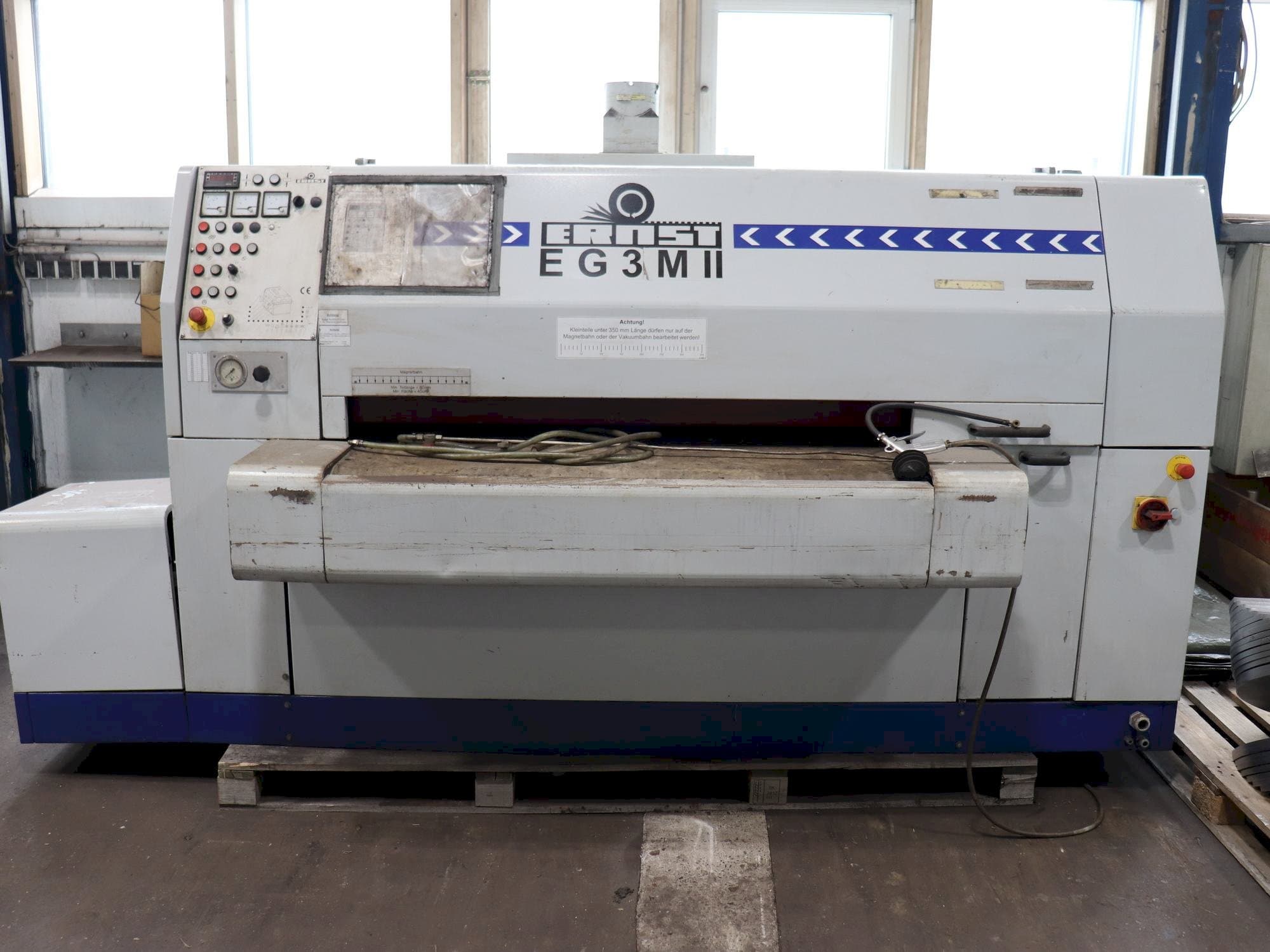 Front view of ERNST EG3M II  machine