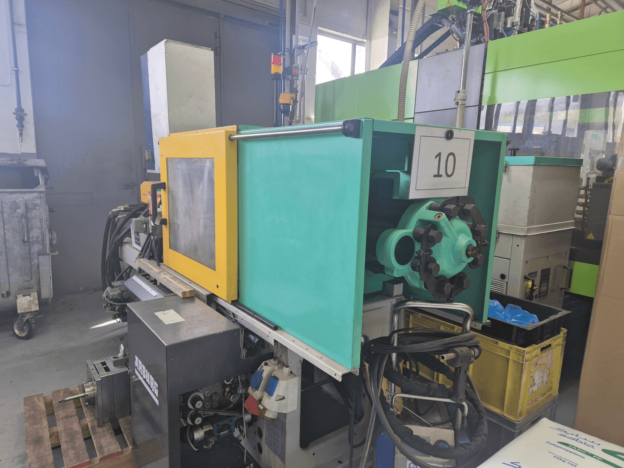 Front view of Arburg Allrounder 270 C 400-70  machine