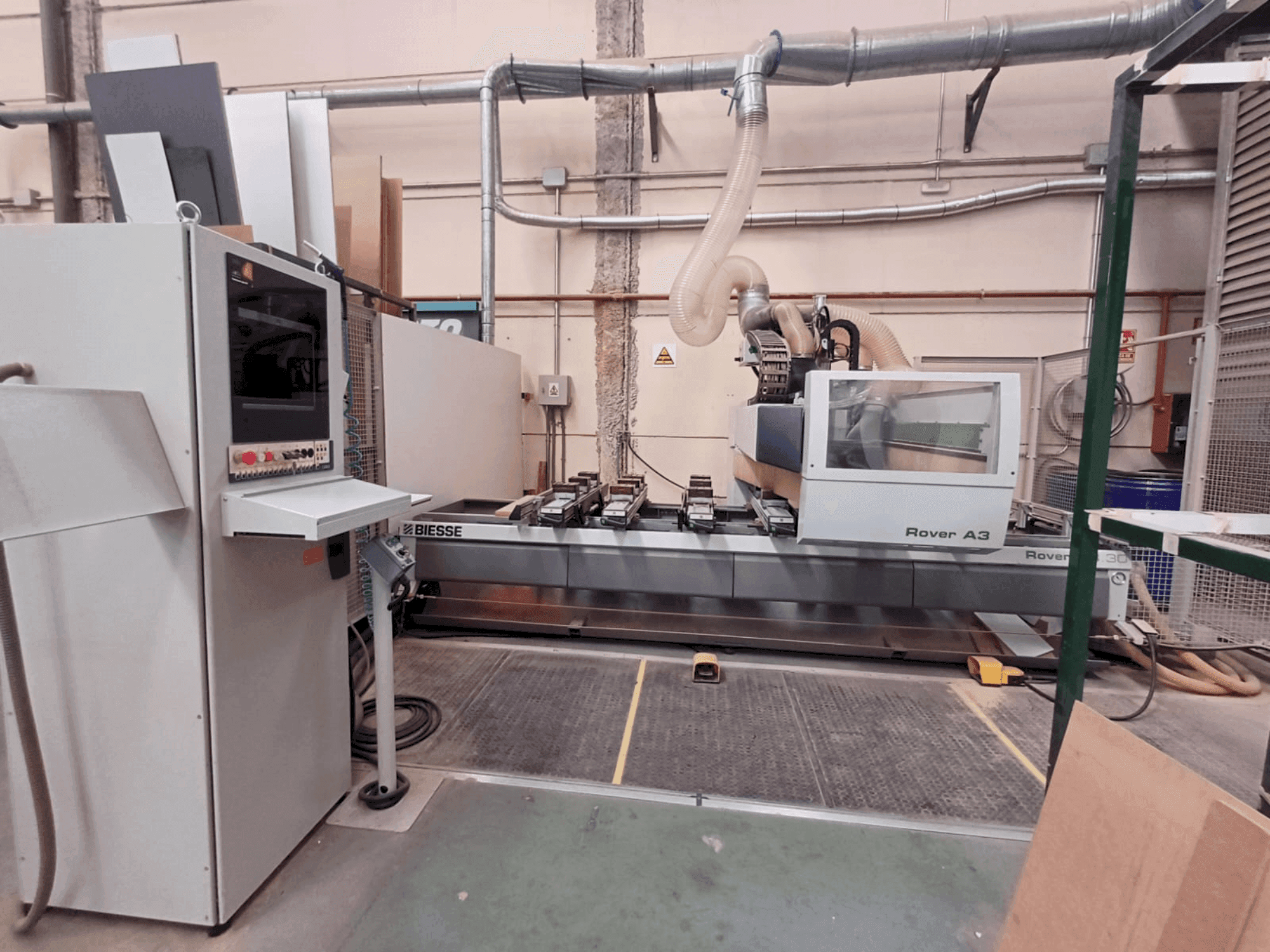 Front view of BIESSE OVER A 330 K3 S  machine