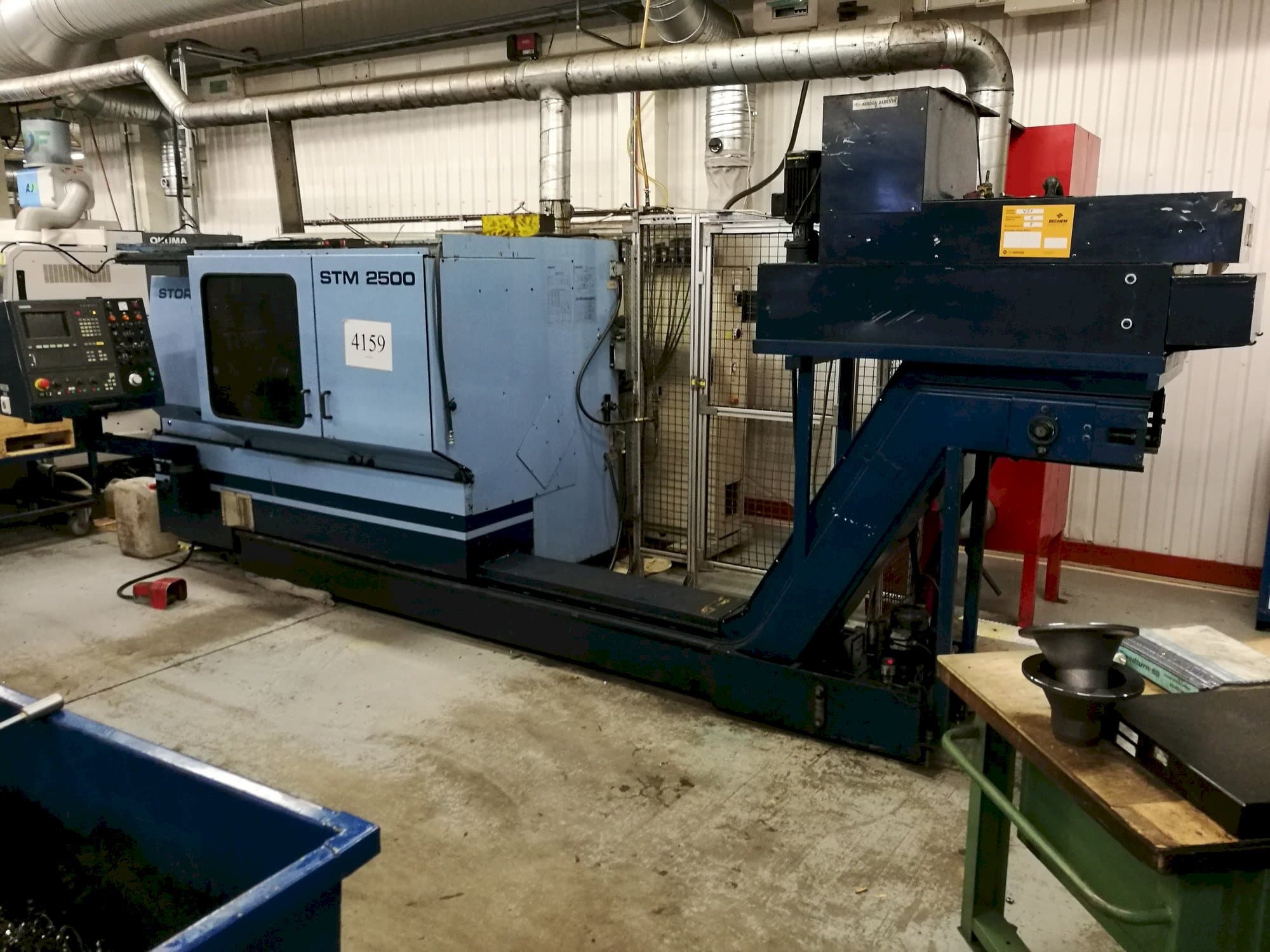 Front view of STOREBRO STM 2500  machine