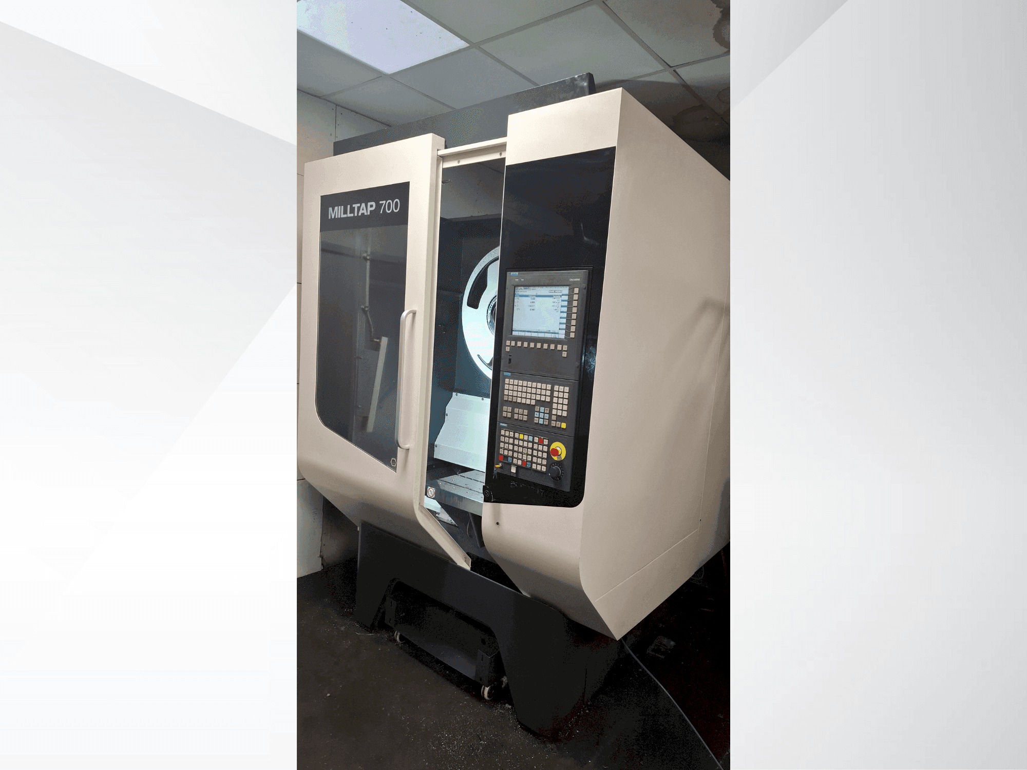 Front view of DMG MORI MILLTAP 700  machine
