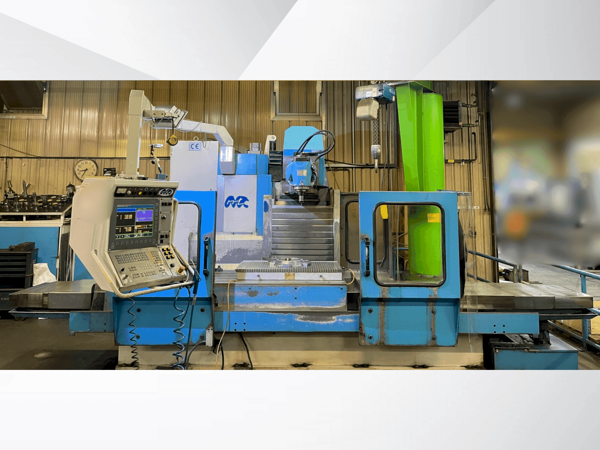 Front view of MTE Kompakt Plus  machine