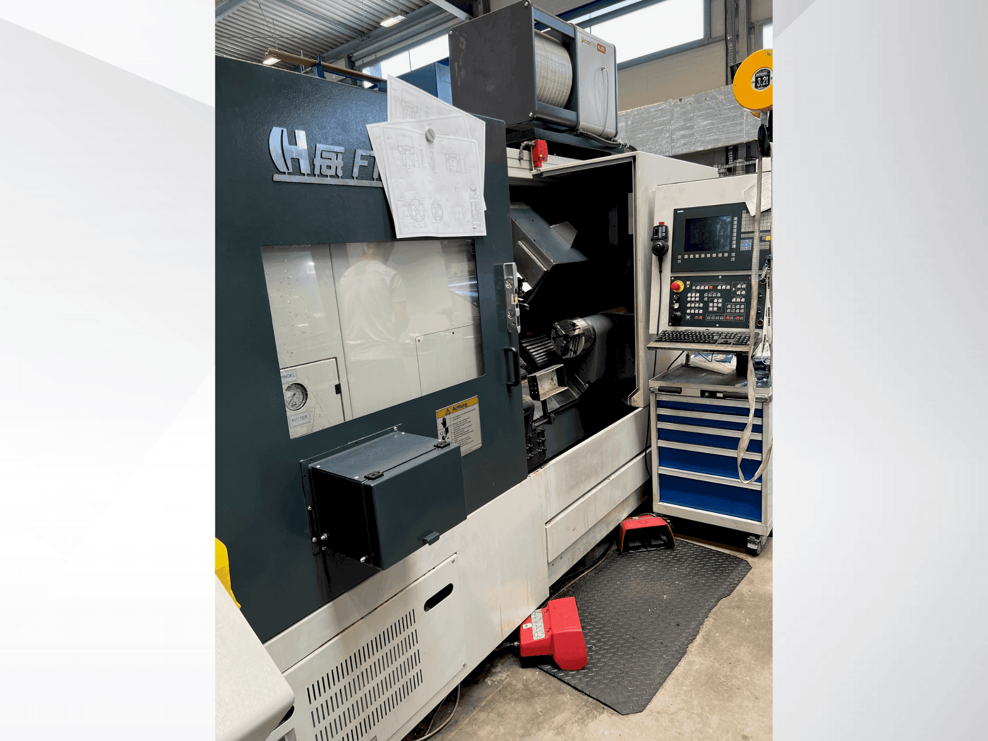 Front view of FAT FTM 165  machine