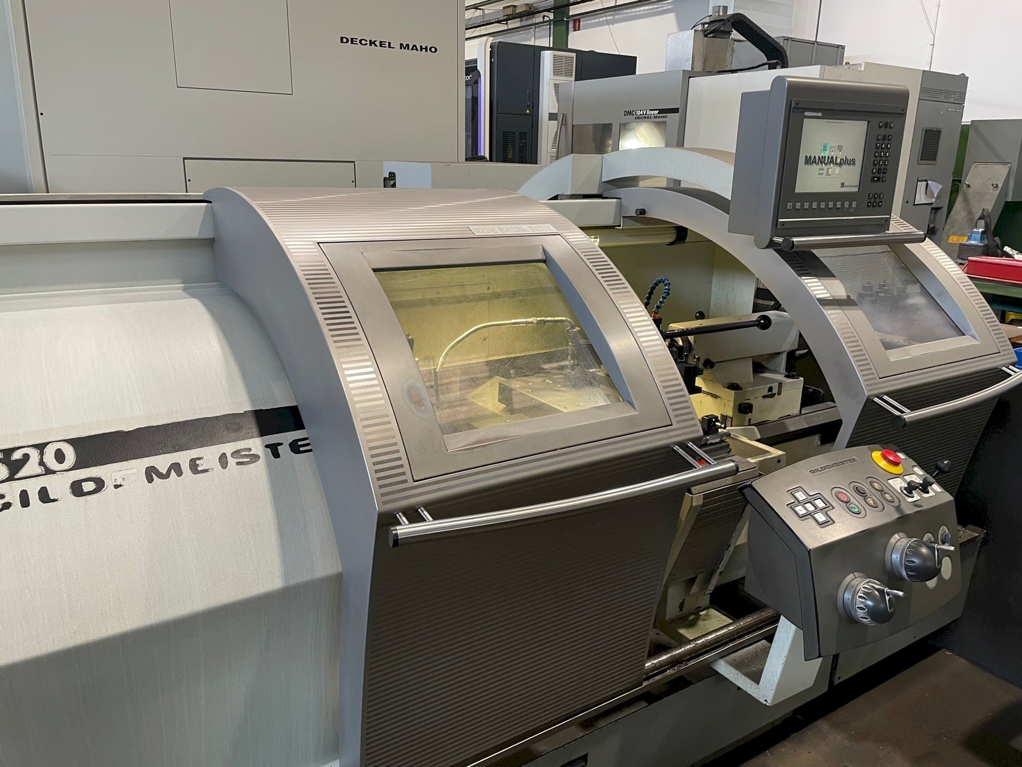 Front view of Gildemeister NEF 520  machine