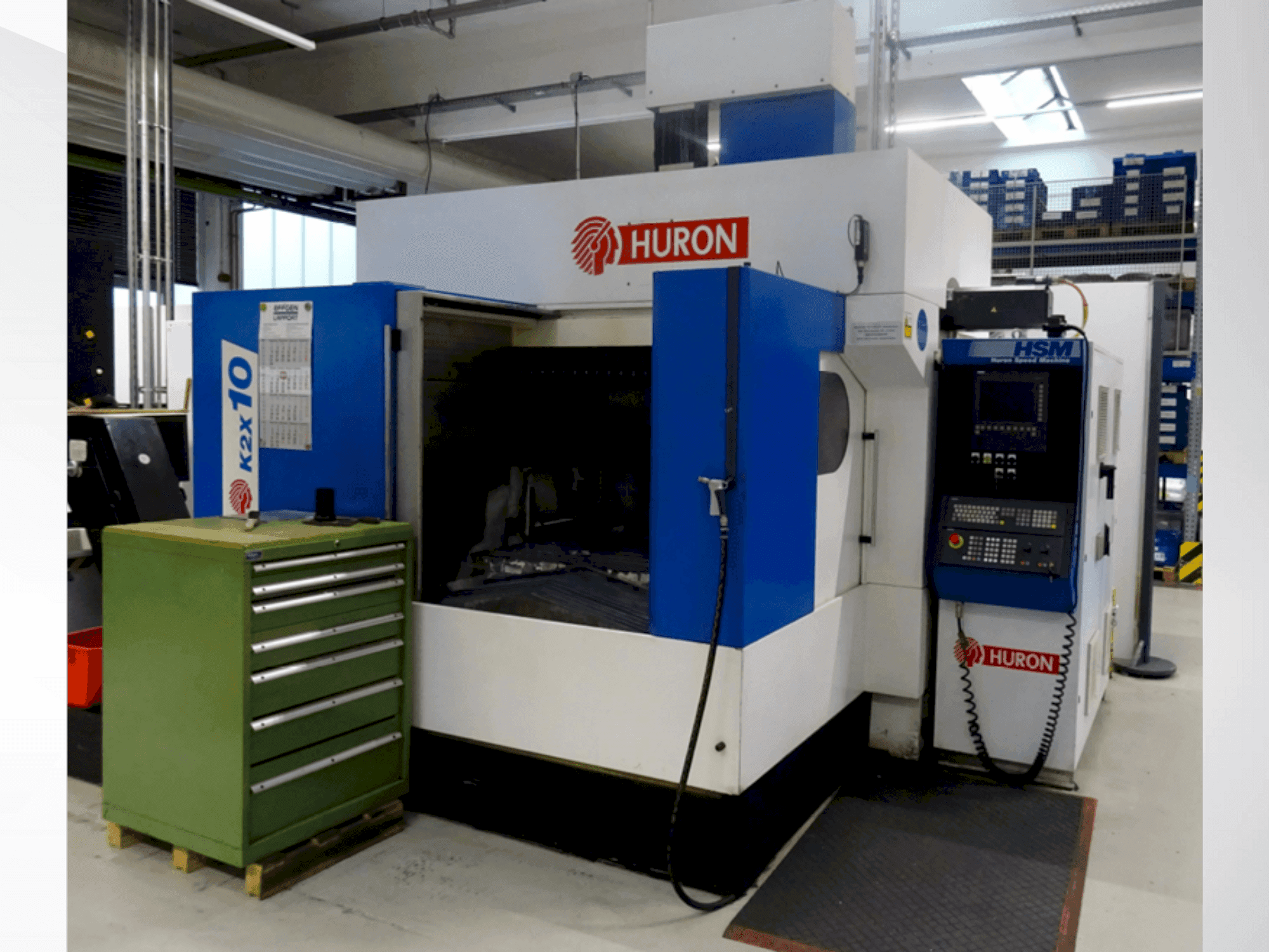 Front view of Huron K2X 10  machine