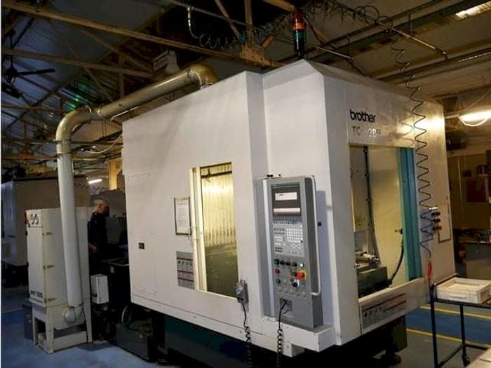 Front view of Brother TC-32 BN QT  machine