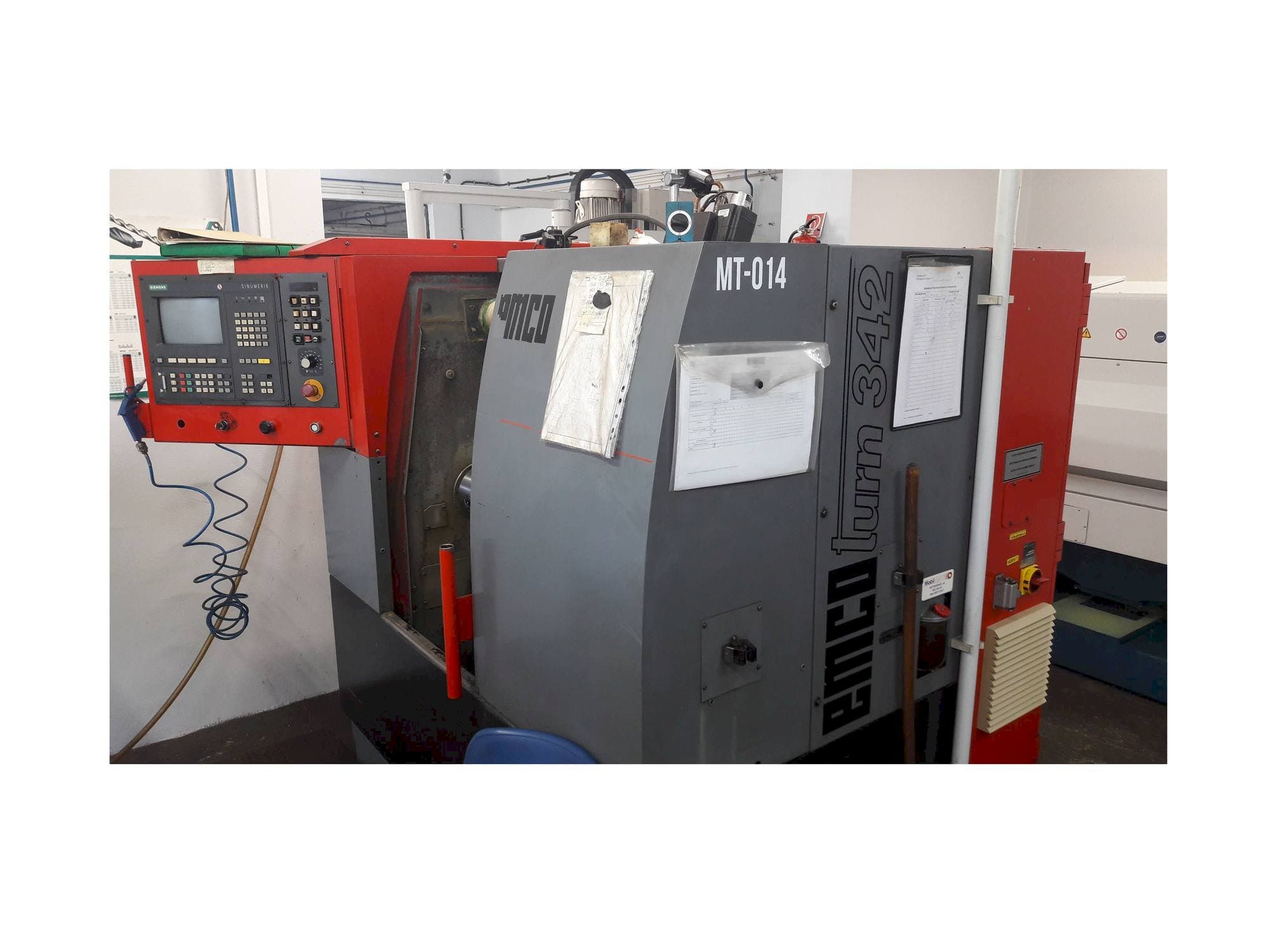 Front view of EMCO EMCOTURN 342  machine