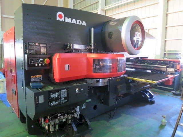 Front view of AMADA EMK 345NT  machine