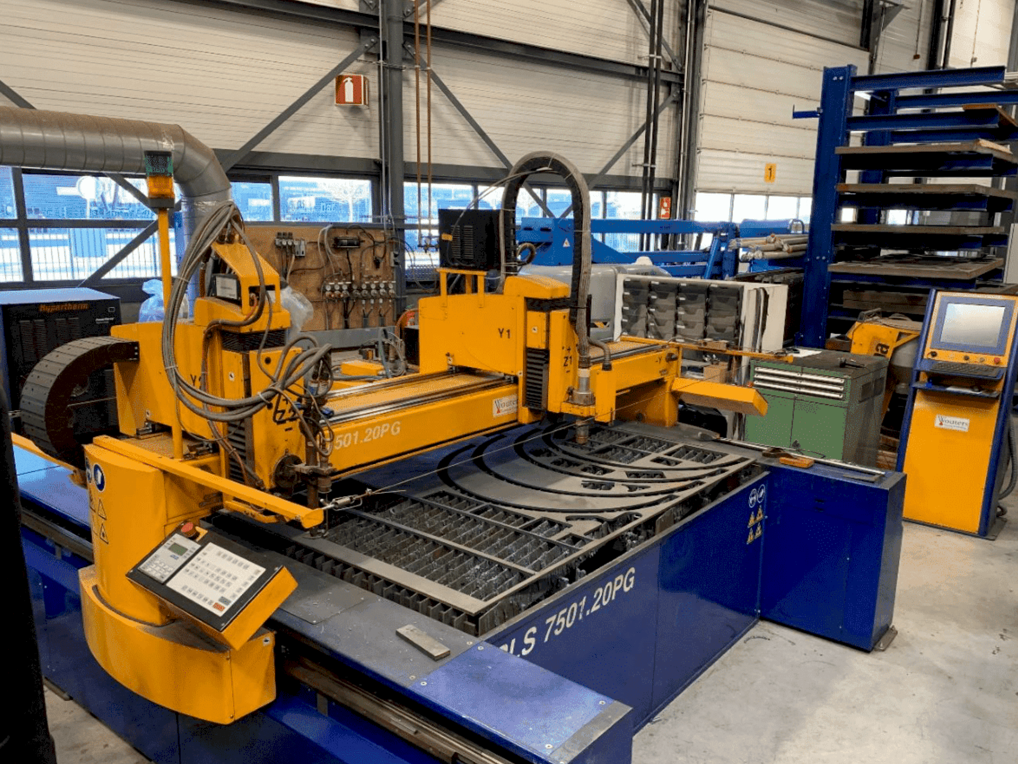 Front view of MicroStep PLS7501.20PG  machine