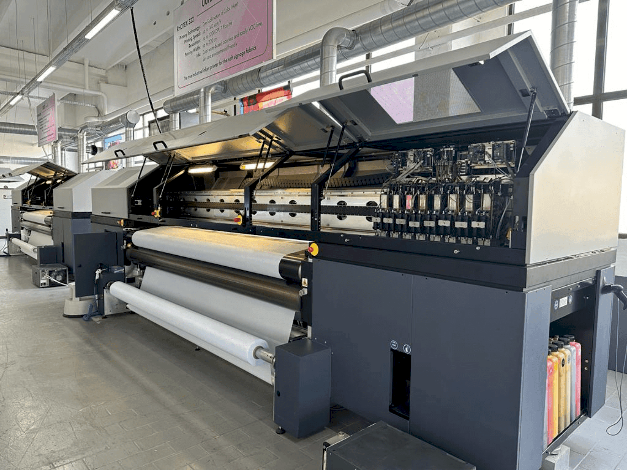 Front view of Durst Rhotex 322  machine