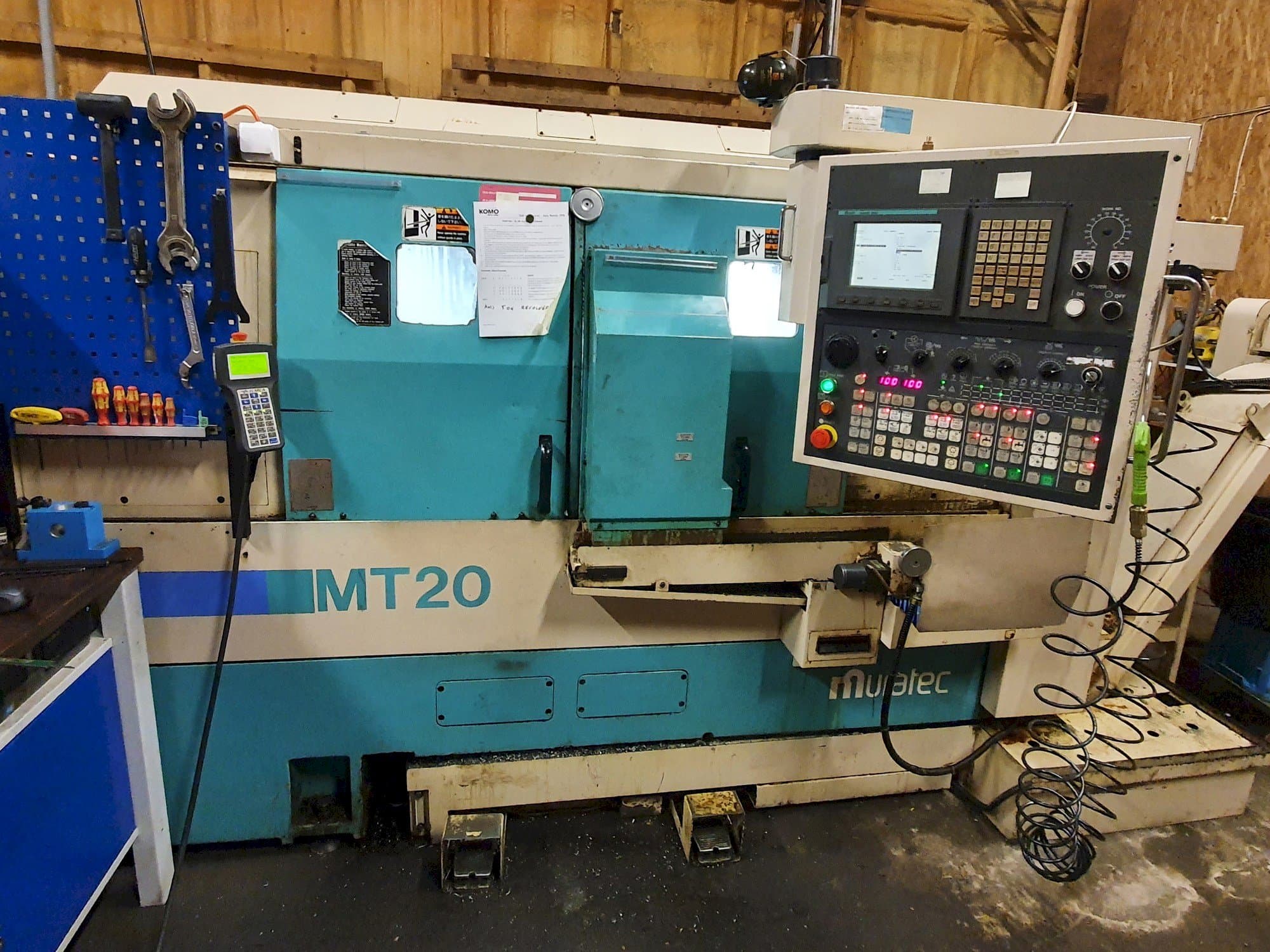 Front view of Muratec MT20  machine