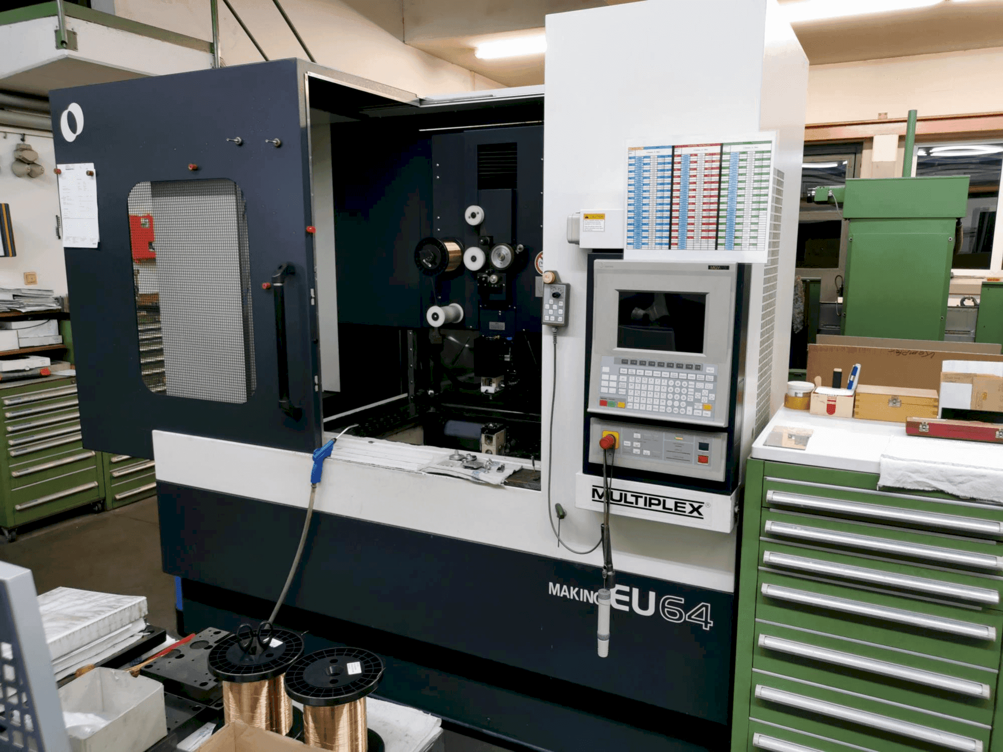 Front view of Makino EU64  machine