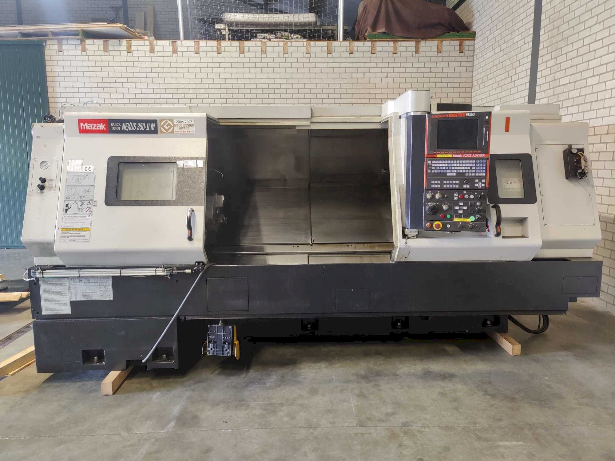 Front view of Mazak Quick Turn Nexus 350-II M  machine