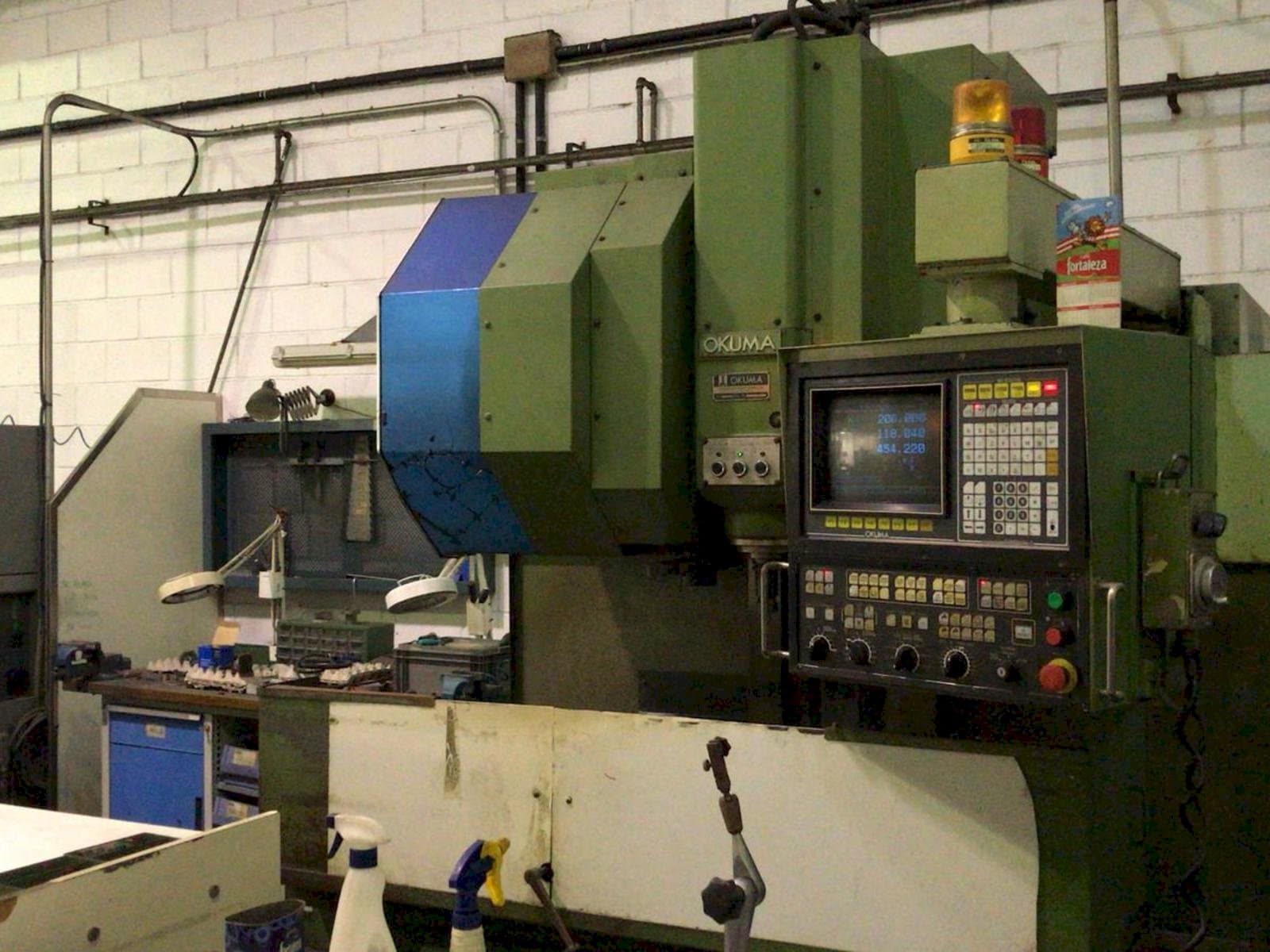 Right view of Okuma MC-4VA  machine