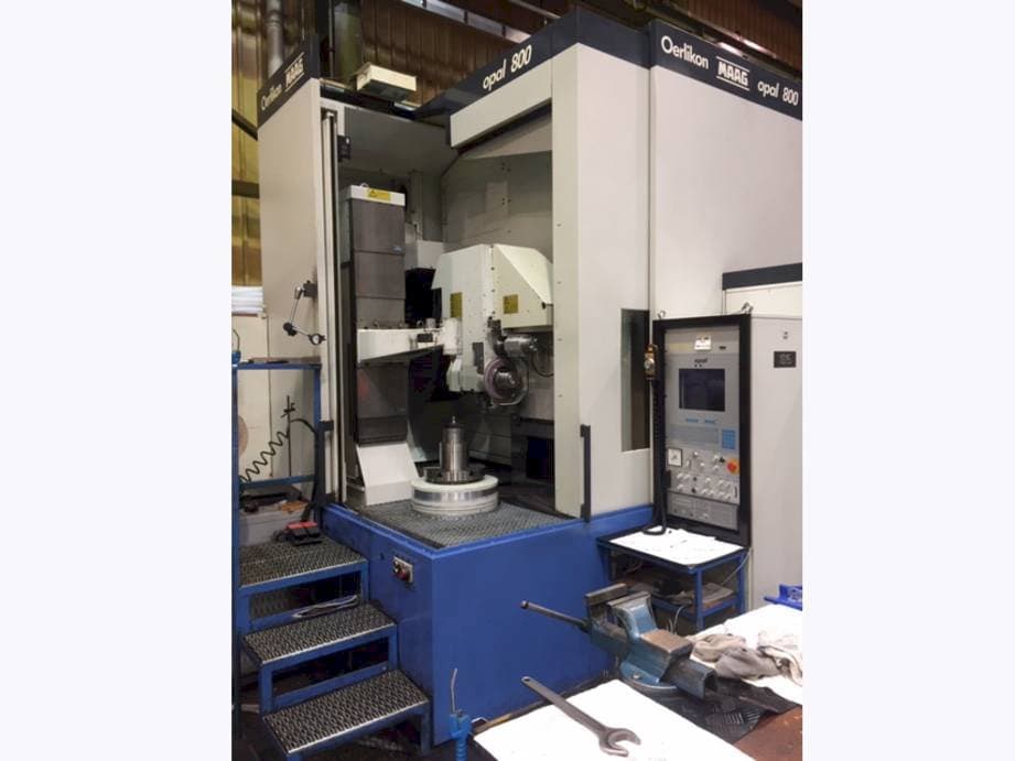 Front view of Oerlikon MAAG OPAL 800  machine