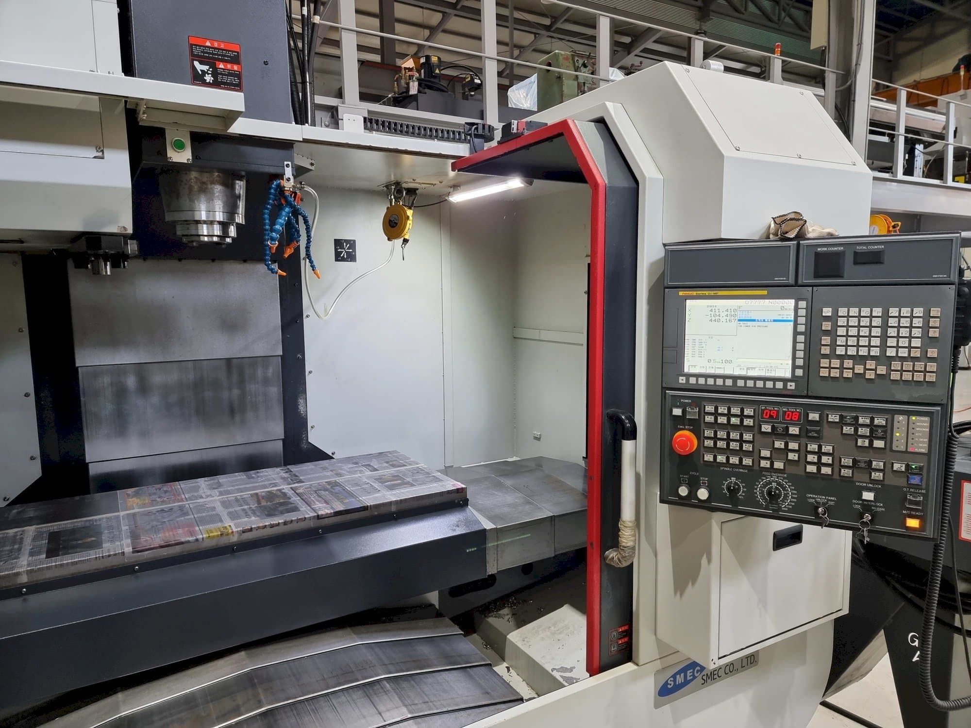 Front view of SMEC LCV 650  machine