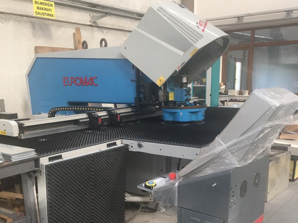 Front view of Euromac MTX Flex 6  machine