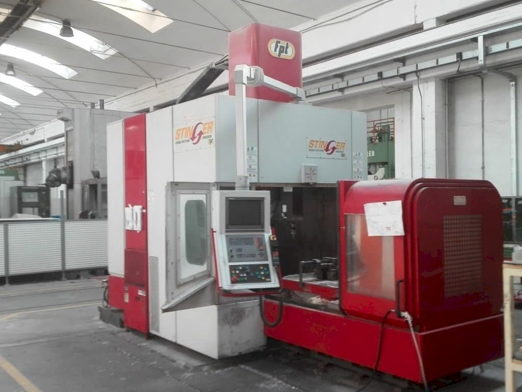 Front view of FPT Stinger  machine