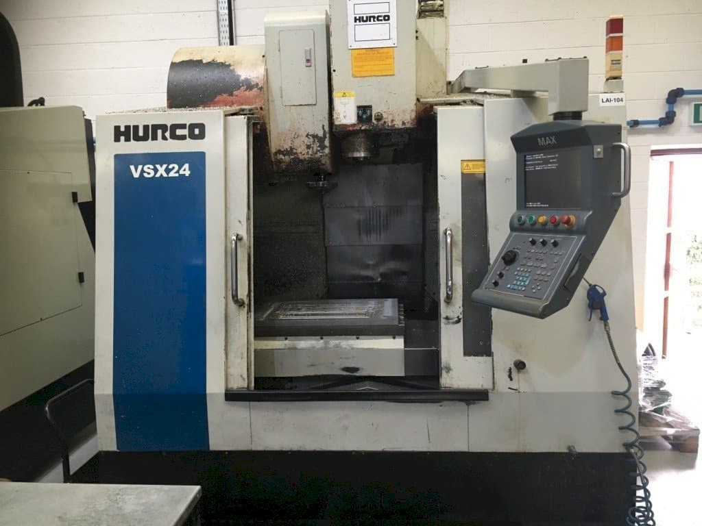 Front view of Hurco VSX24  machine