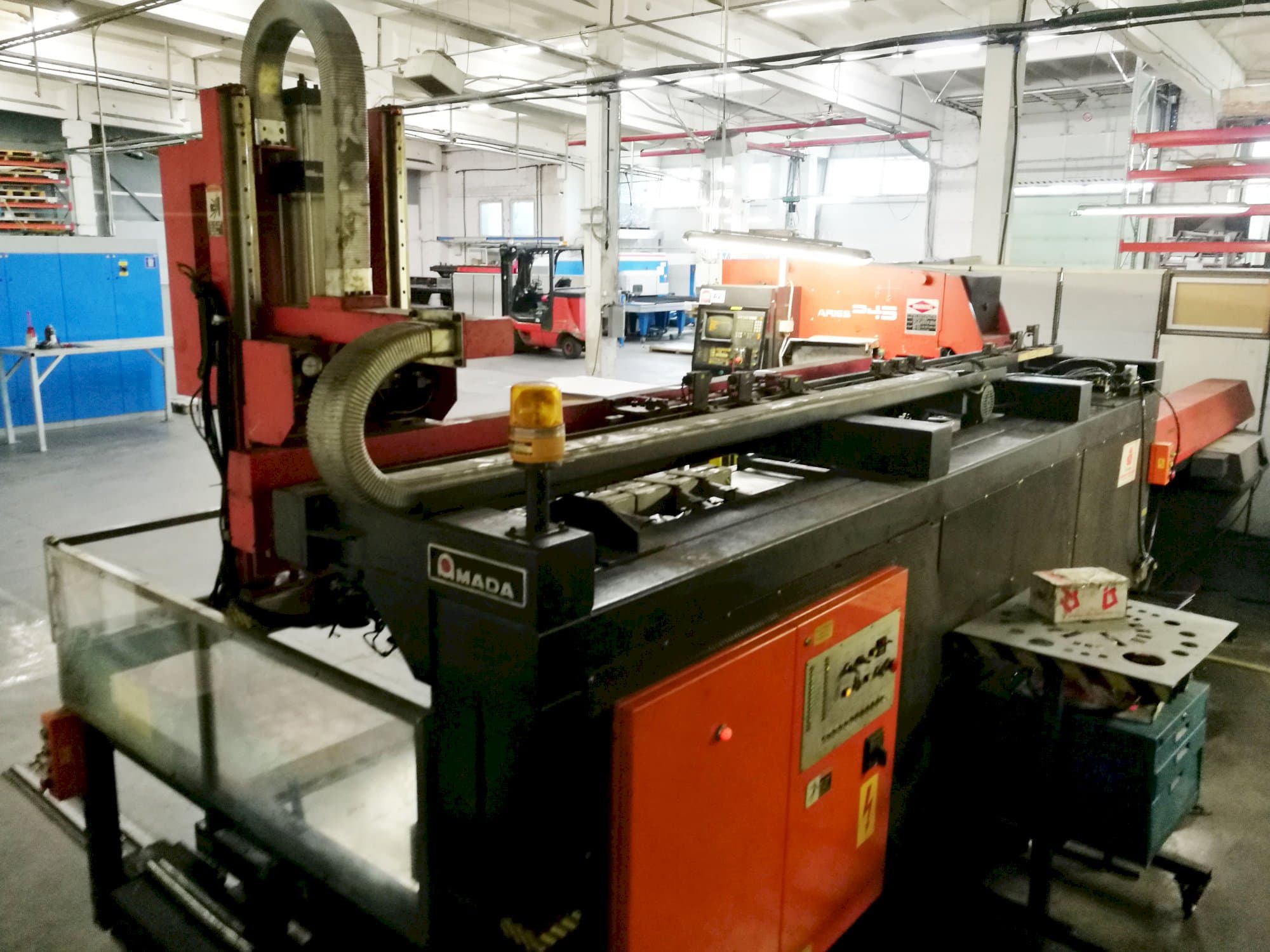 Left side view of AMADA ARIES 245 Machine